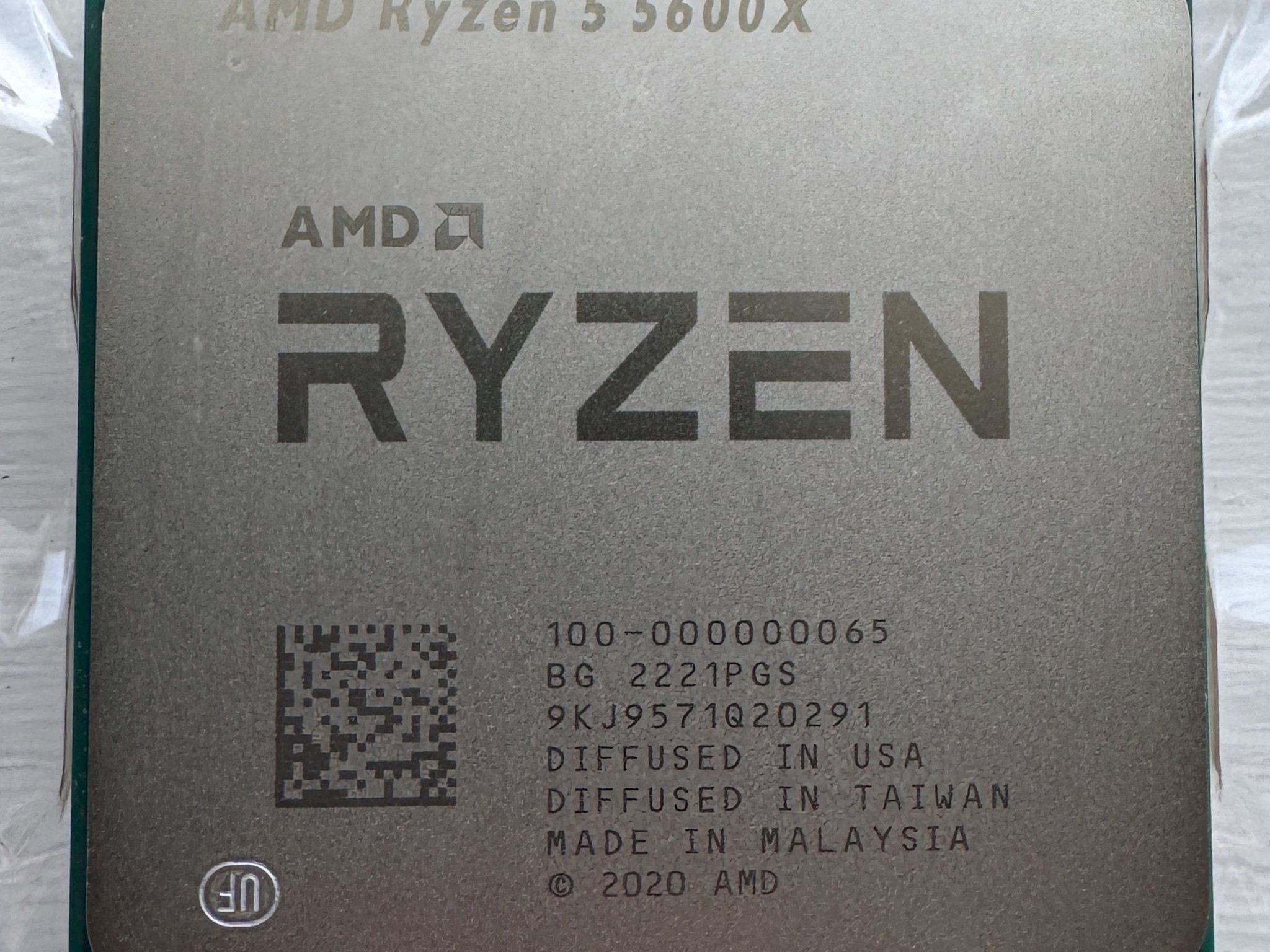 AMD Ryzen 5 5600X 6-core, 12-thread unlocked desktop processor with Wraith Stealth cooler