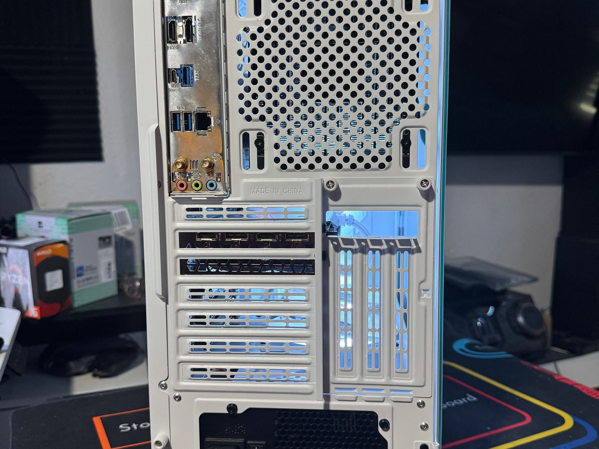 White RTX Gaming PC - i5 10400F - RTX 3060