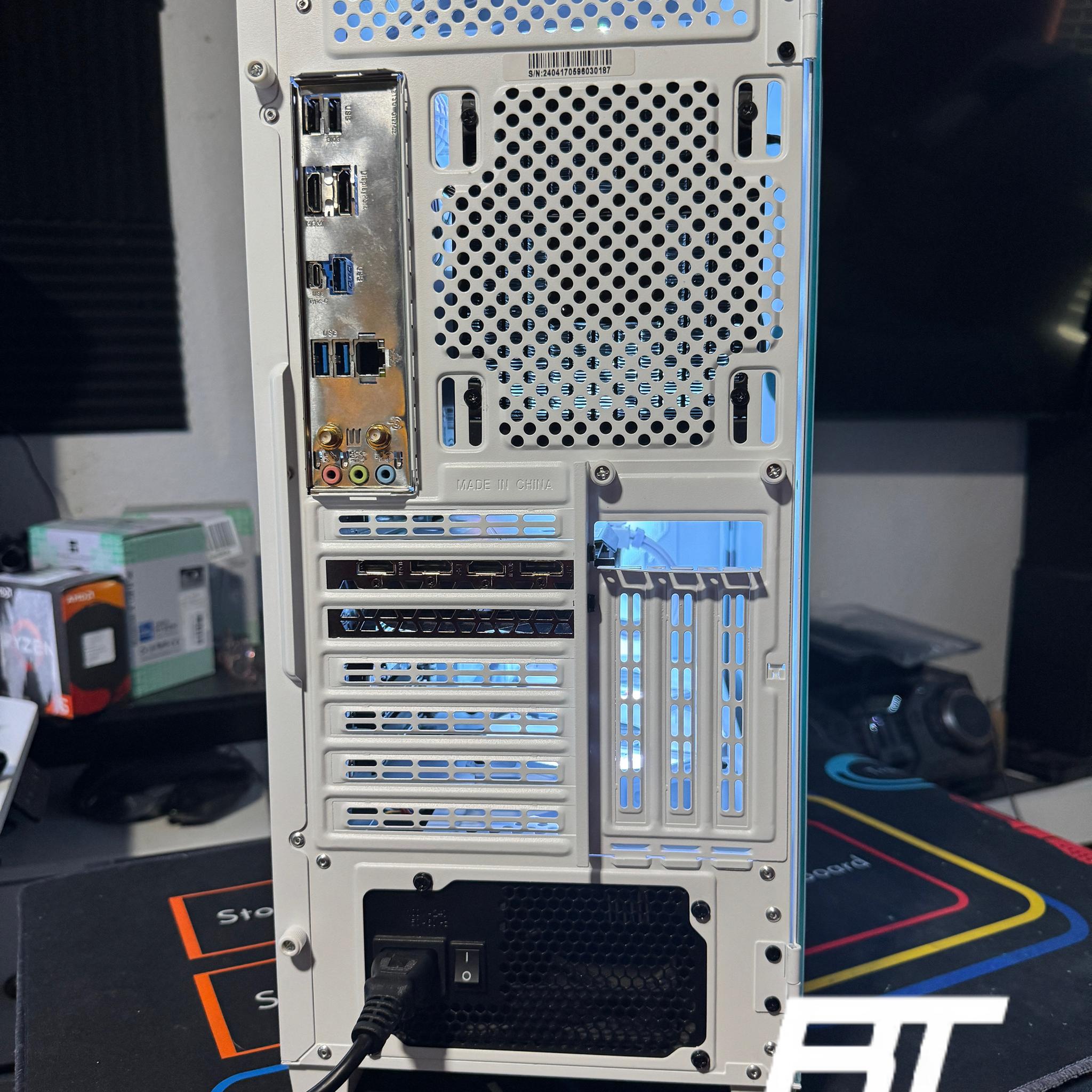 White RTX Gaming PC - i5 10400F - RTX 3060