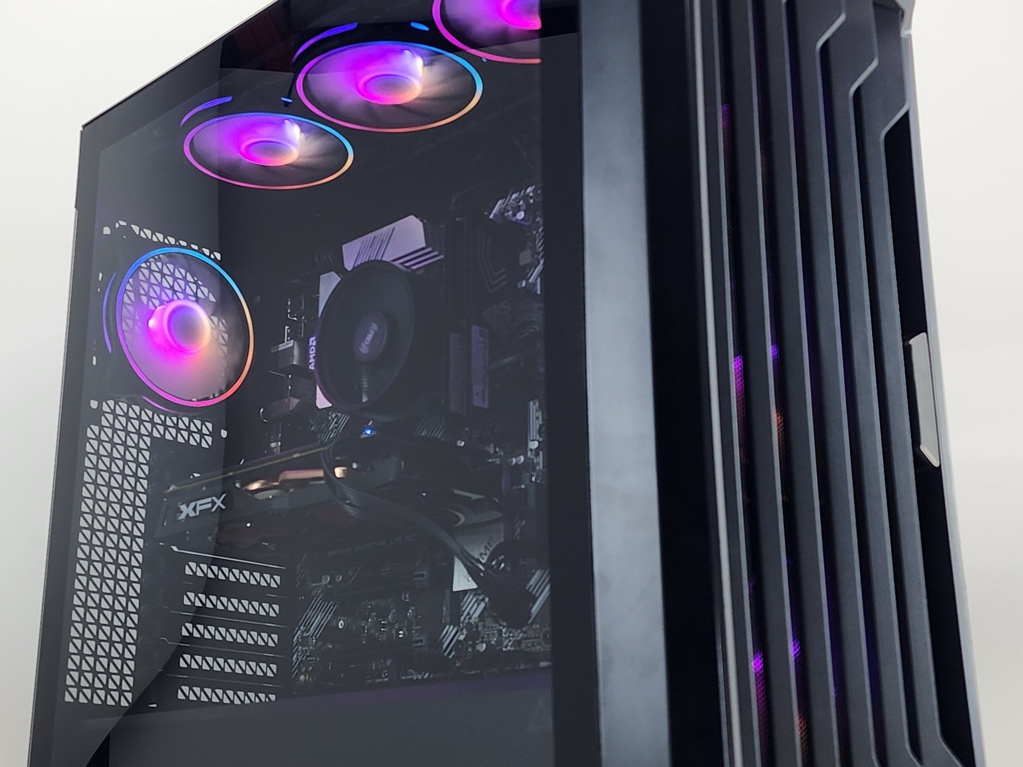 Gaming PC Ryzen 5 5500 16GB RAM 256GB SSD+1TB HDD RX 580 8GB Windows 11 Computer