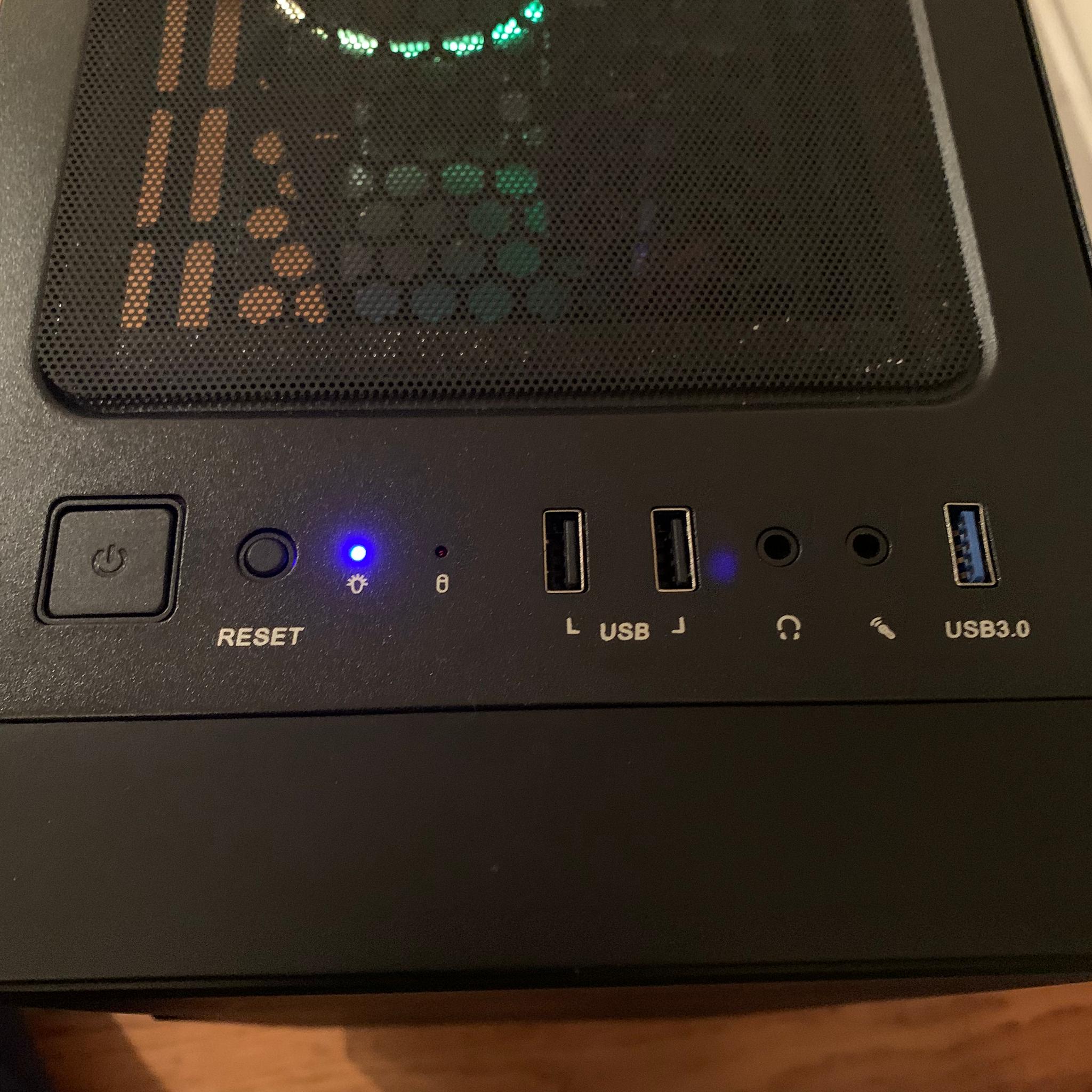 i5 7500 RX 480 8GB BUDGET 1080p GAMING PC 16GB RAM 500GB SSD RGB WINDOWS 10