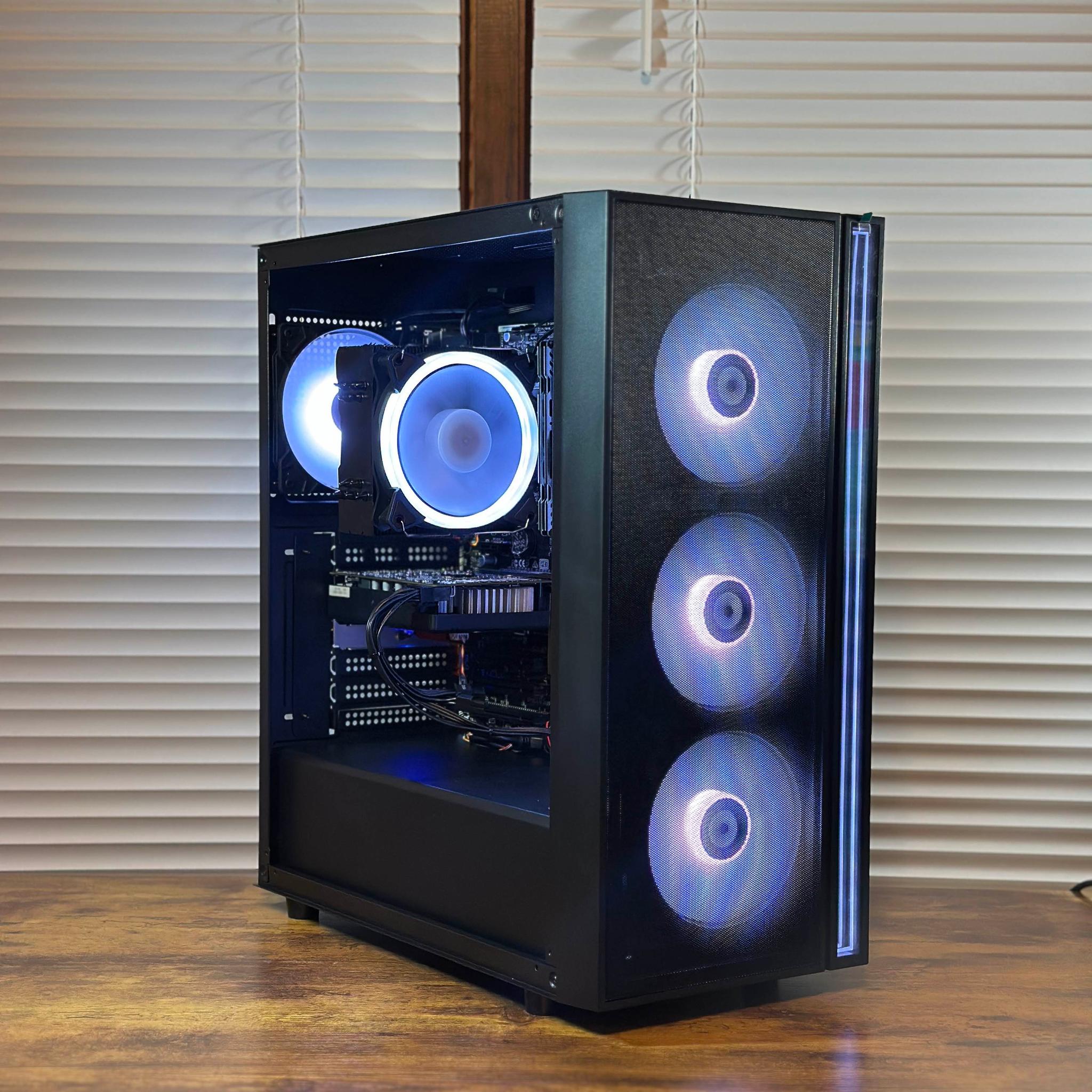 GTX 1660Ti 6GB | Intel i7 7700 | 16GB DDR4 |512GB SSD | Win11 | WIFI | 1080P Gaming PC