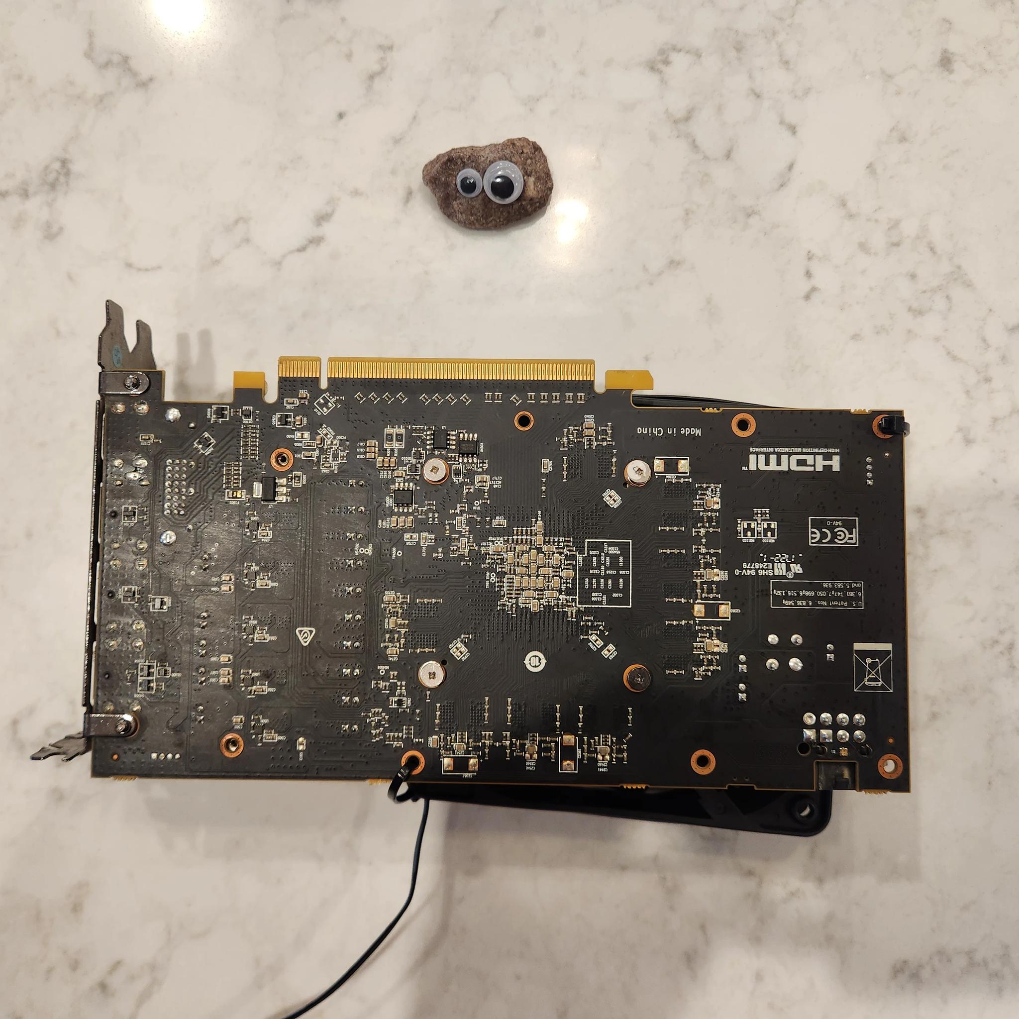 **READ** RX 470 4GB (XFX Passive Cooler) w/ 120mm case fan added - Working but AS-IS