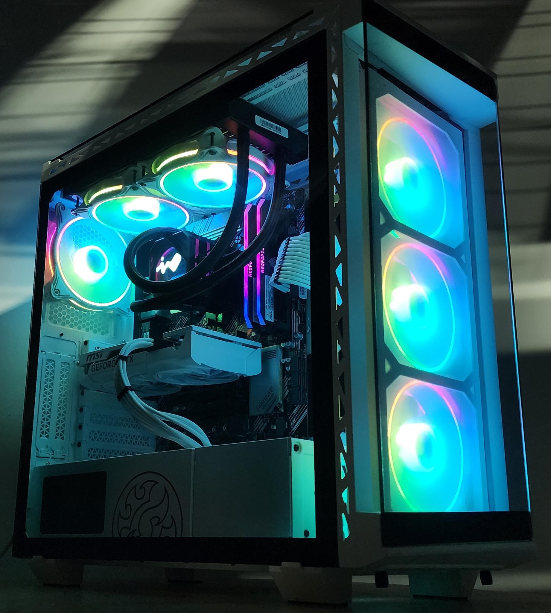 Gaming PC Ryzen 7 5700X 16GB RAM 500GB SSD RTX 5060  8GB Windows 11 Computer
