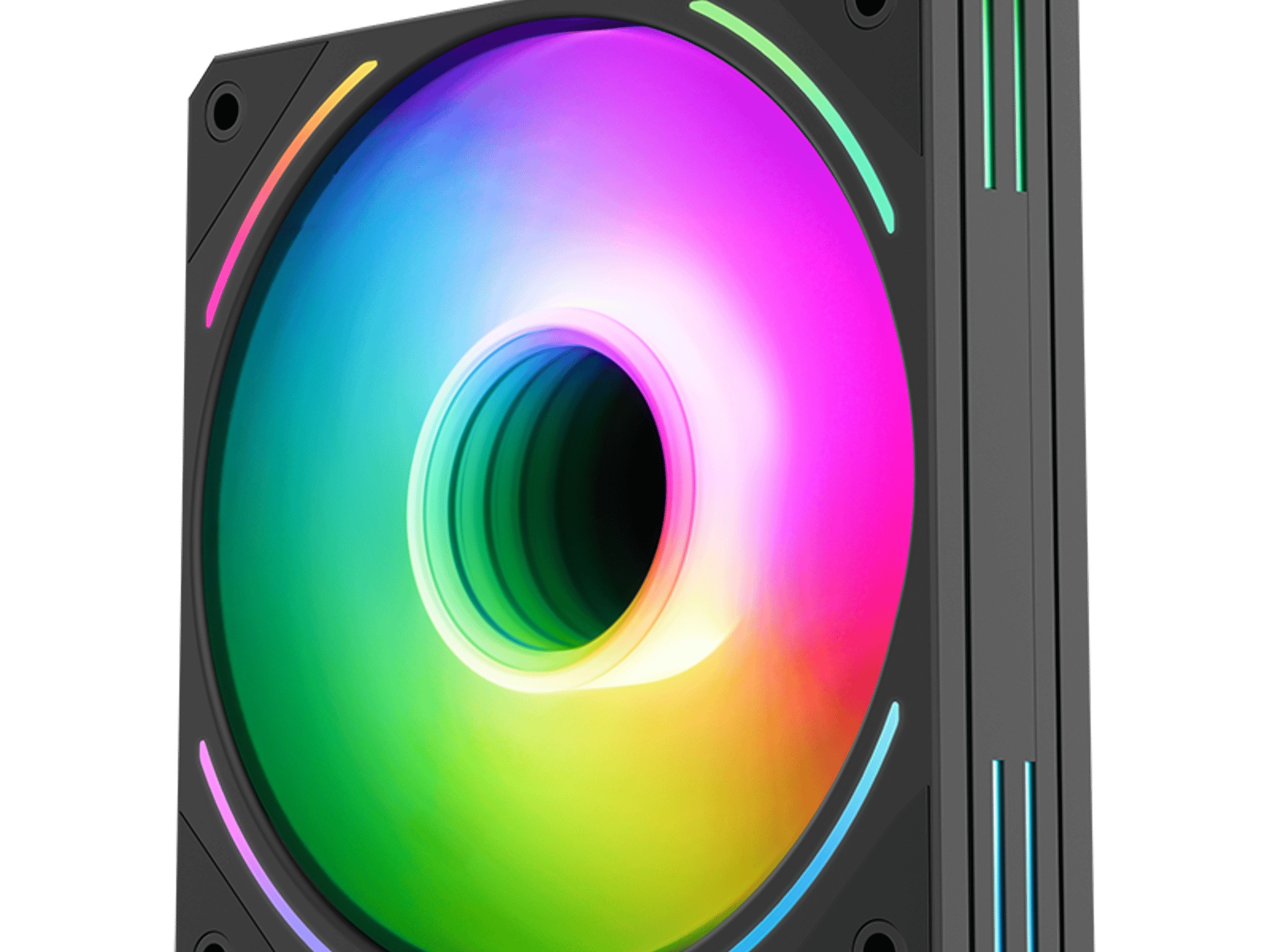 Bulk Clearance!!! – 60x Segotep HQ12 BLACK/WHITE 120mm PWM ARGB Case Fans | Infinite Mirror Design