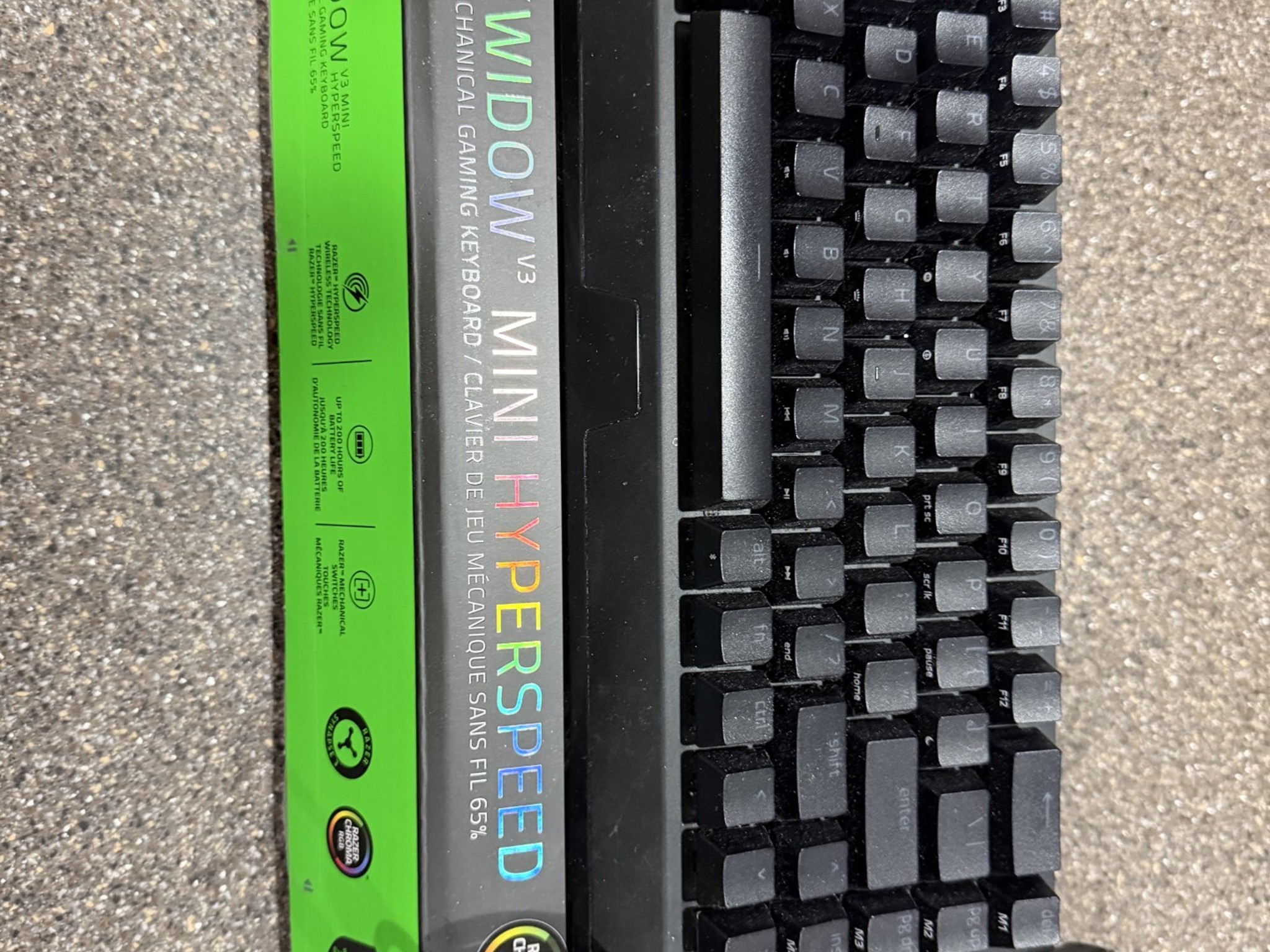 Razer Black Widow Mini Hyperspeed
