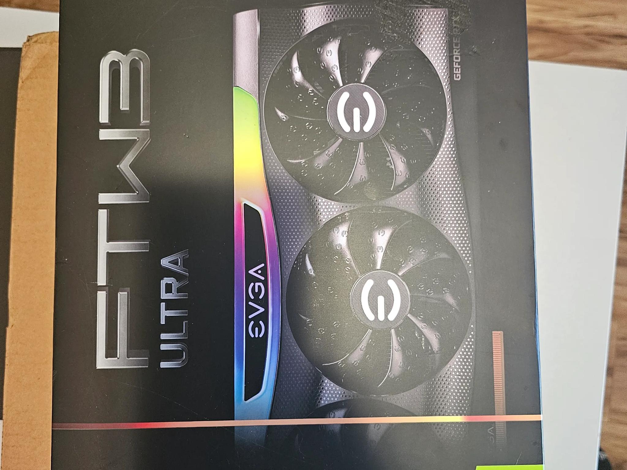 For sale is used EVGA FTW3 Ultra RTX 3080 12GB