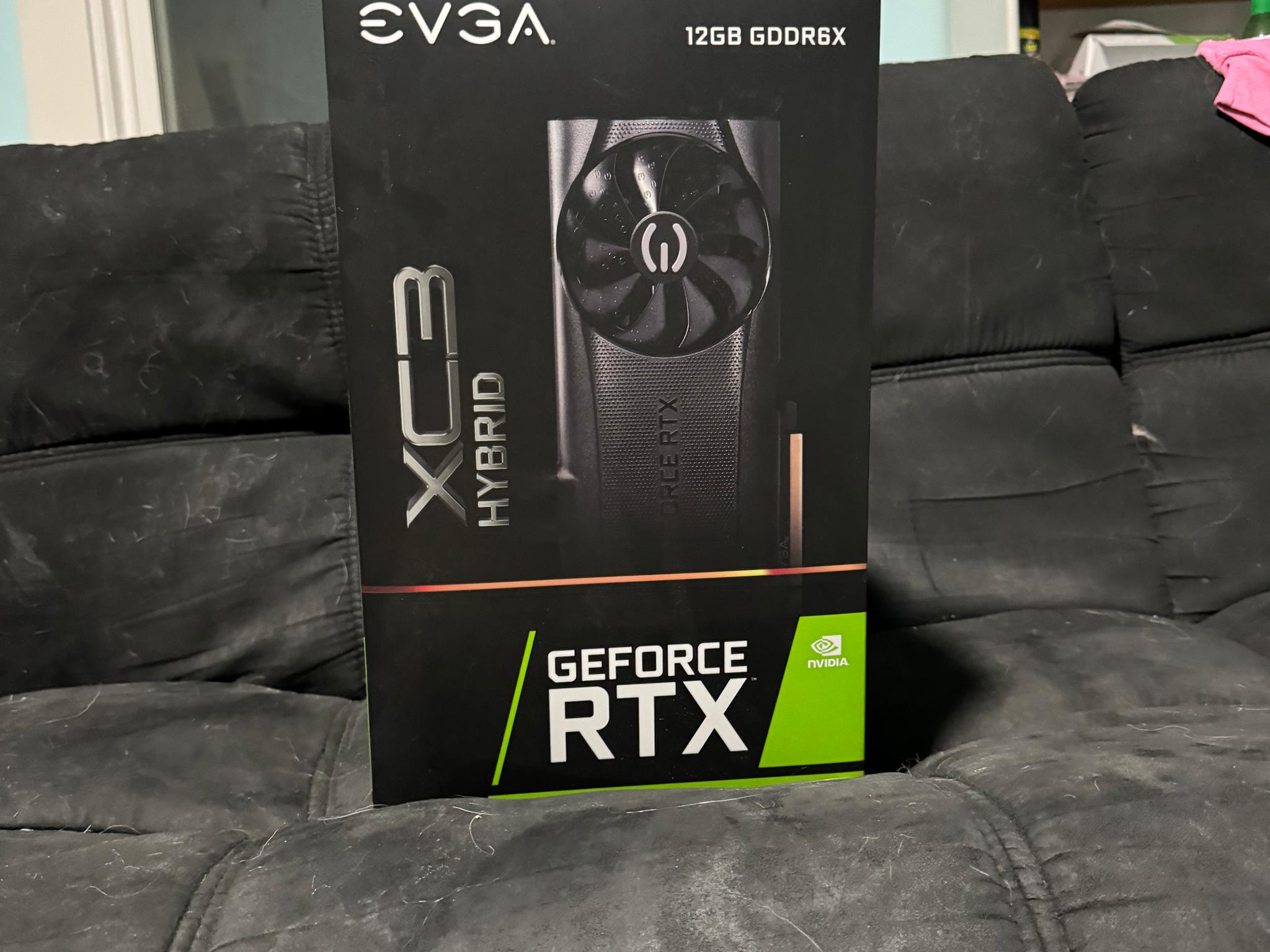EVGA (12G-P5-4868-KL) GeForce RTX 3080 12GB GDDR6 XC6 ULTRA Hybrid Graphics Card