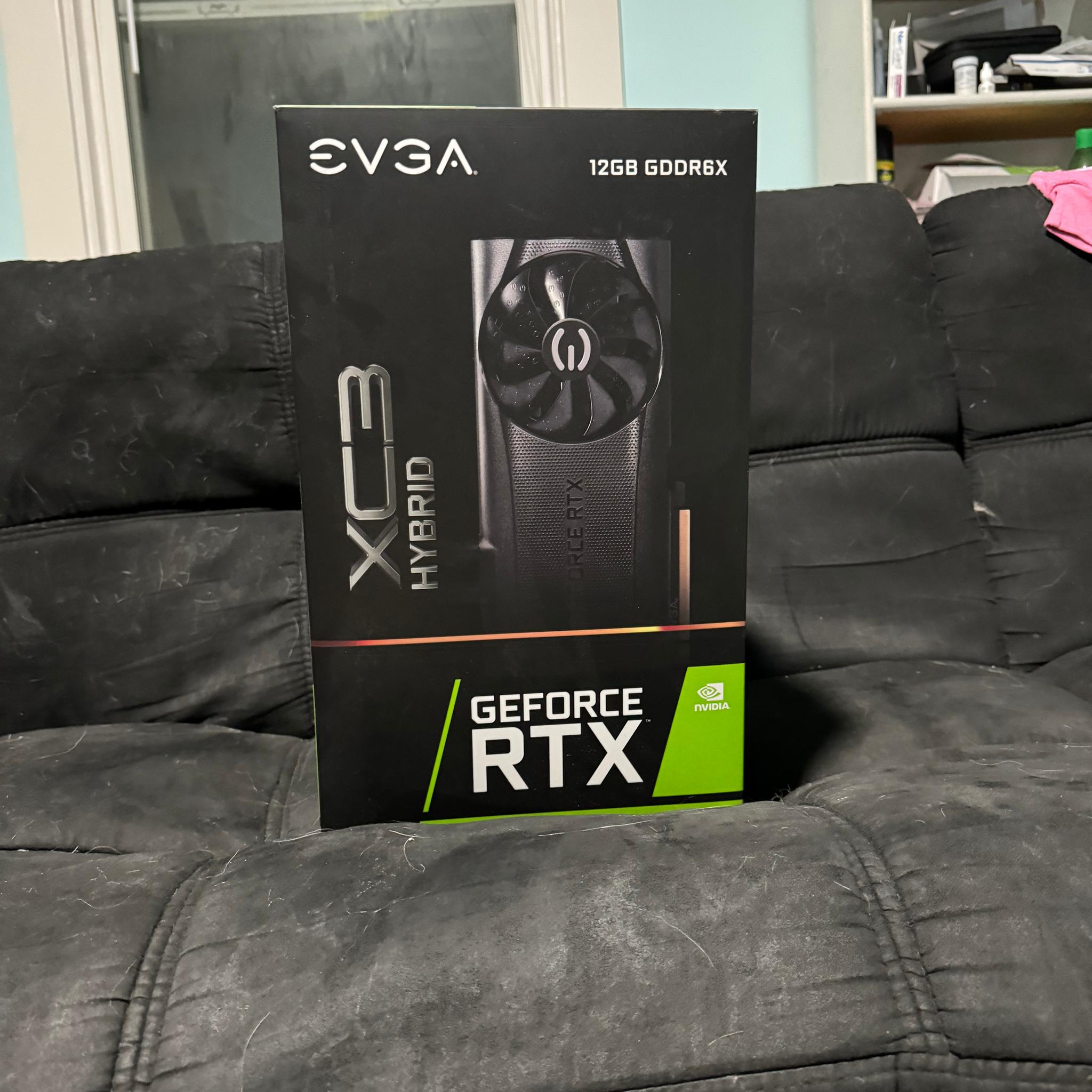 EVGA (12G-P5-4868-KL) GeForce RTX 3080 12GB GDDR6 XC6 ULTRA Hybrid Graphics Card