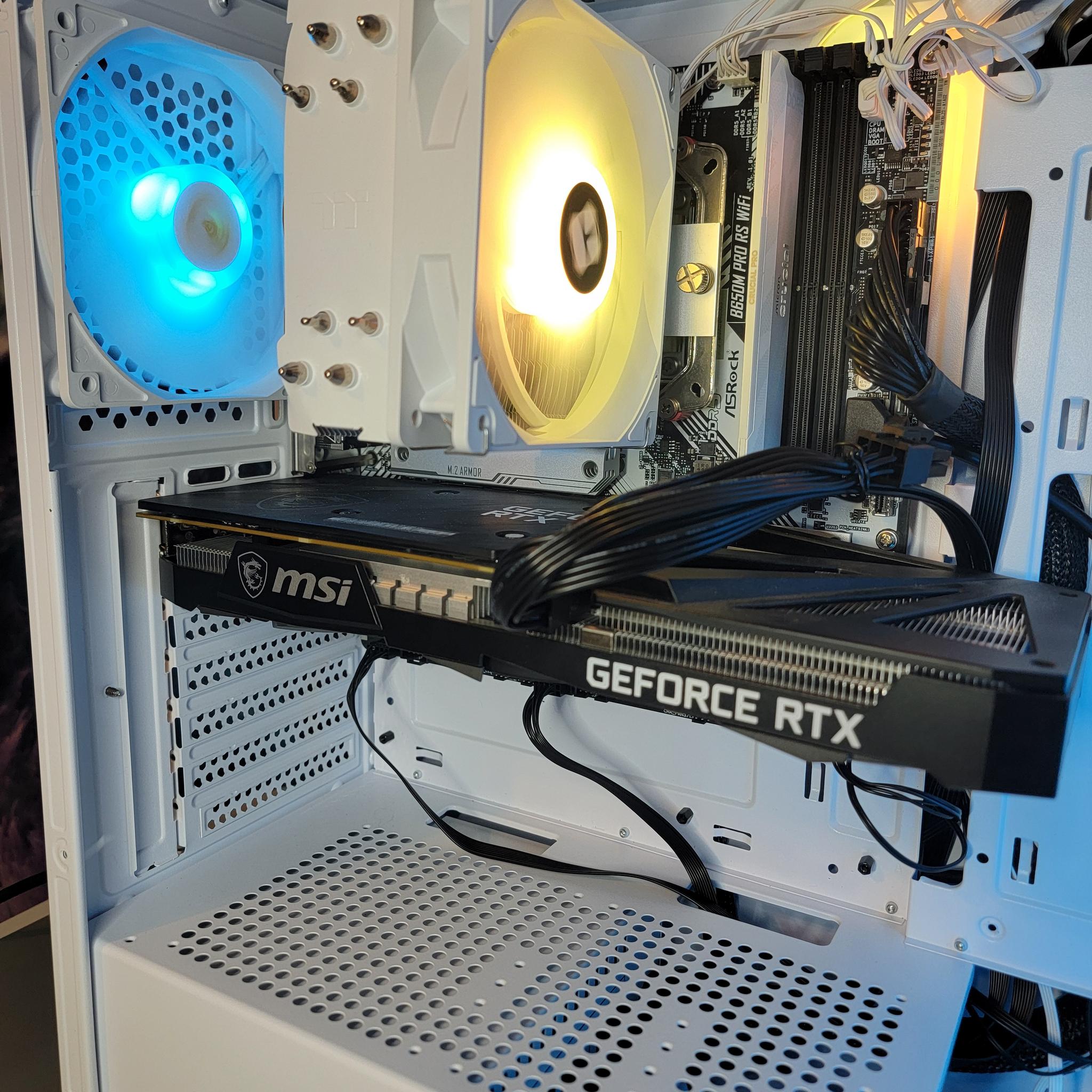 MSI RTX 3060 12gb + Ryzen 7600x PC Build #46
