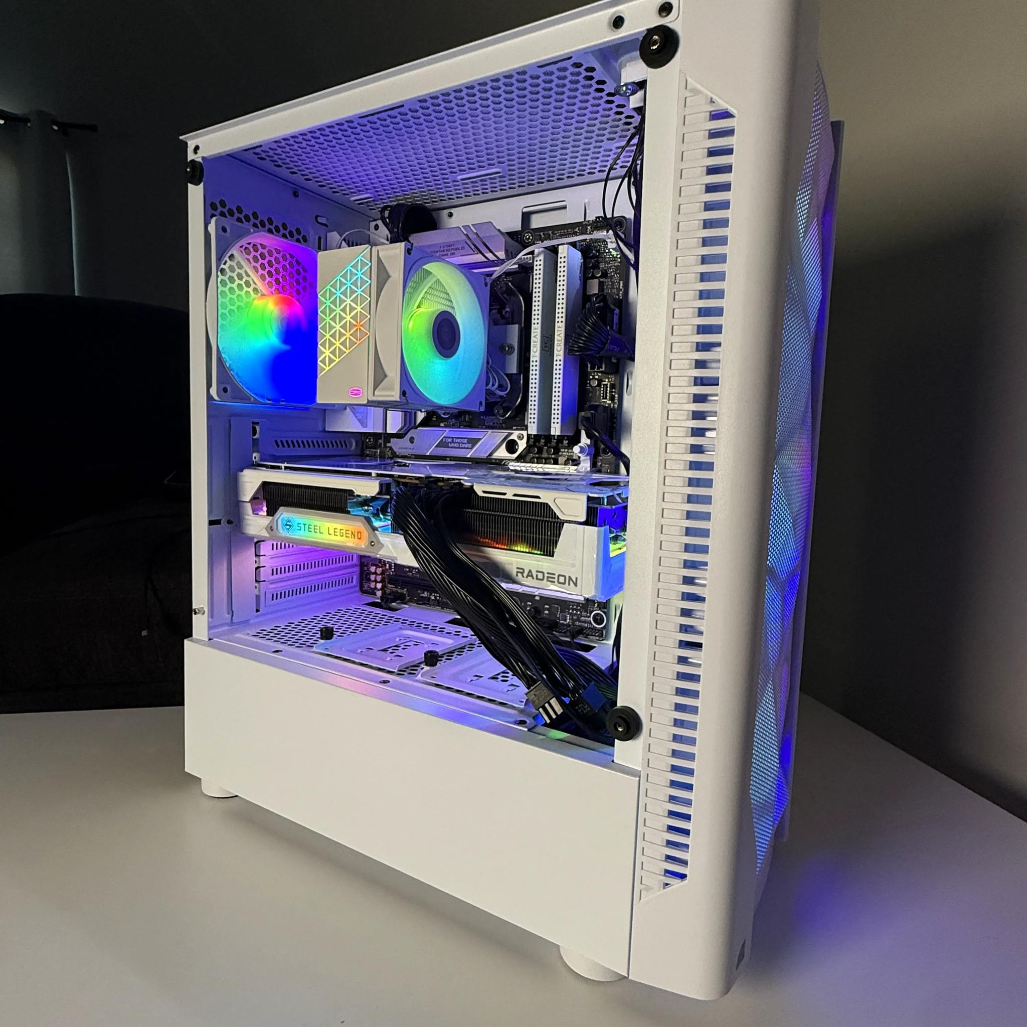 Rx 9060 XT Steel Legend | Ryzen 5 | 16g DDR4 | 1Tb Nvme SSD | 650w PSU | Free Shipping