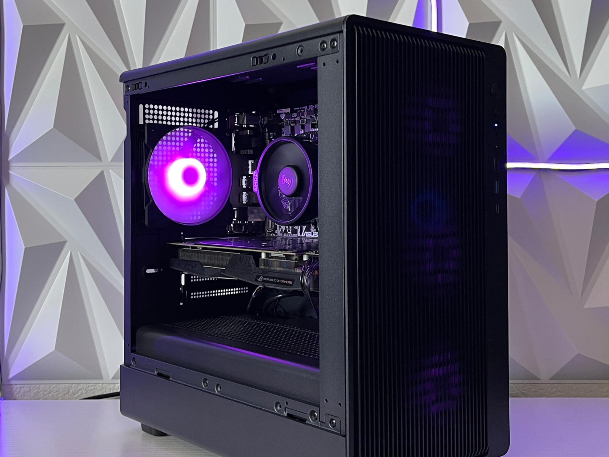 GTX 1060 6GB, Ryzen 5 2600, 16GB RAM | Black RGB Gaming Computer/PC