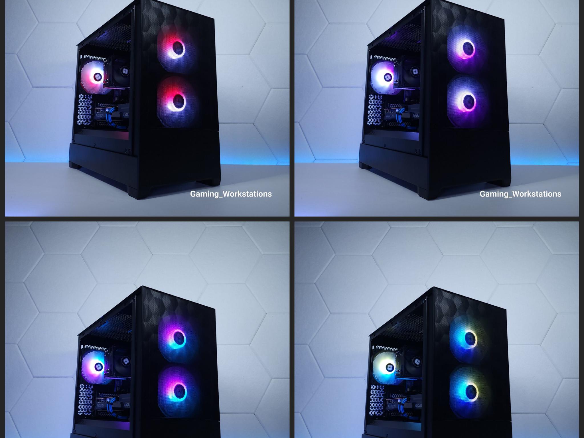 💙🖤1080p Gaming | RX 6600 | Core i3 12100F | 16GB 3200MHz | 1TB NVMe SSD