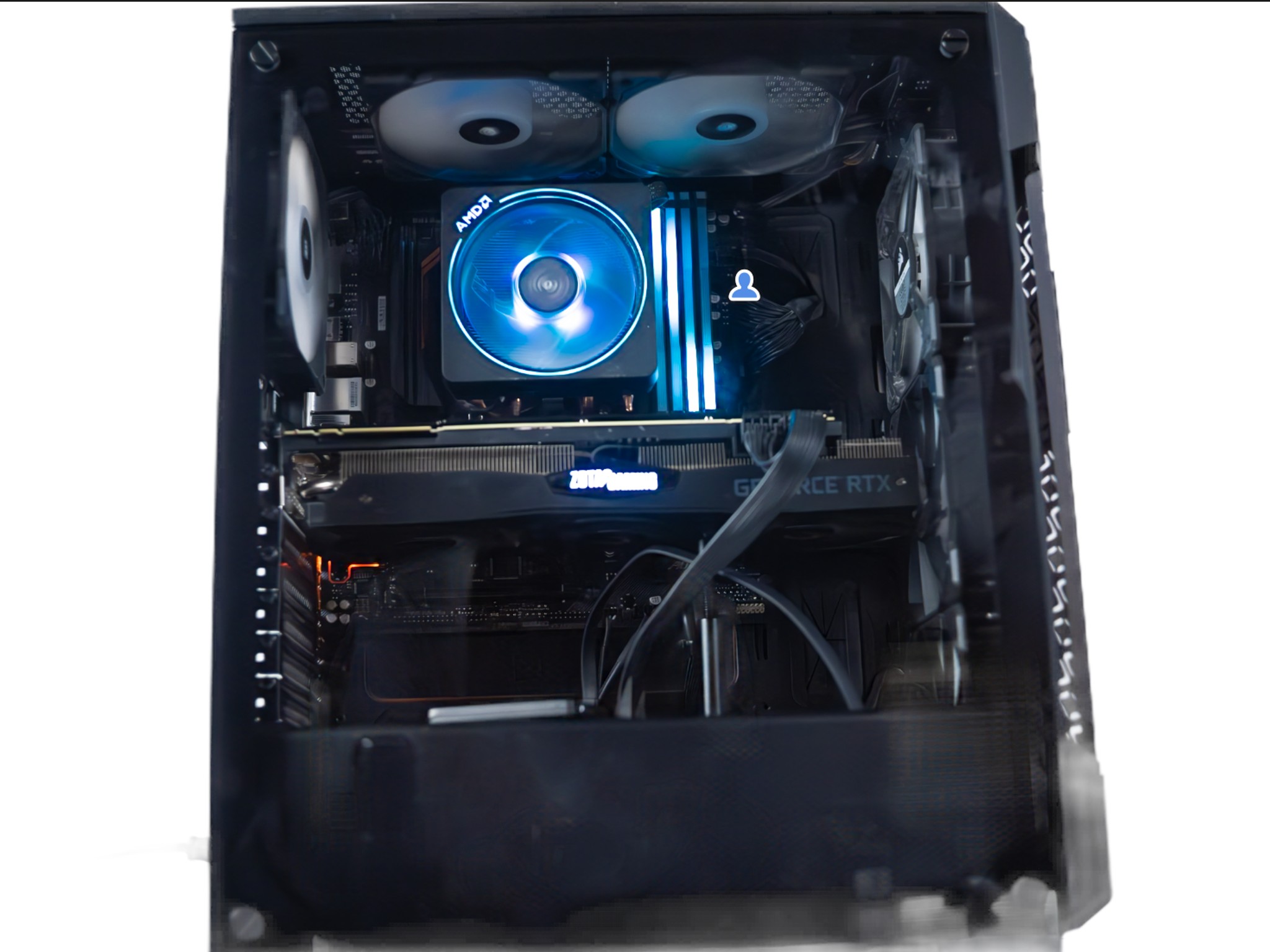 FULL GAMING PC - 2080 ti, Ryzen 7 5700X, 32GB RAM, 600w PSU, B450 AORUS MOBO