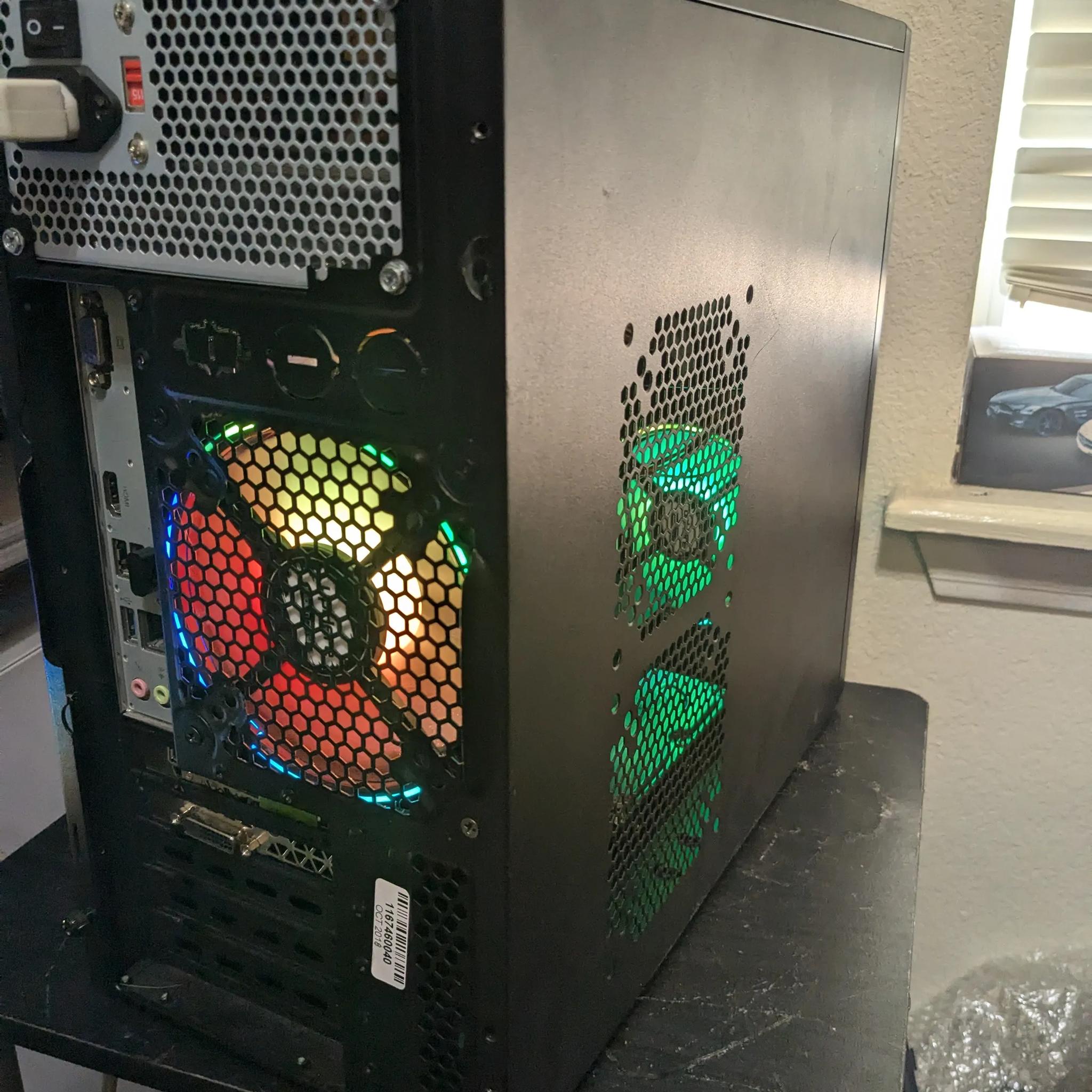 100 FPS Fortnite | 180 Day Warranty | RGB, WiFi, i5-6500, GTX 1060 6GB, 16GB RAM, 256GB SSD, Win10
