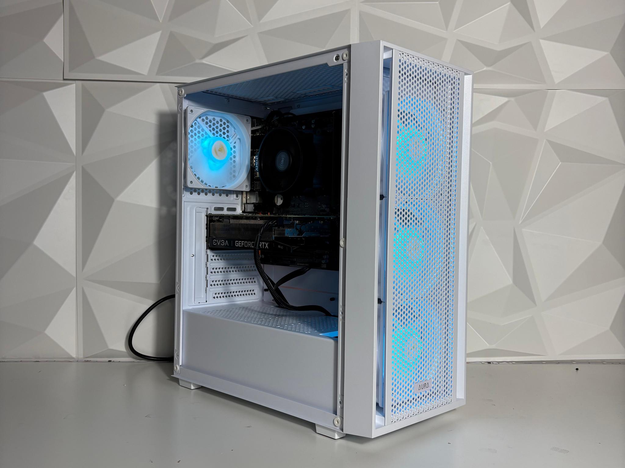 Glacier Valley (V2) Gaming PC - AMD Ryzen 7 1700, RTX 2060, 16GB DDR4, 1TB SSD