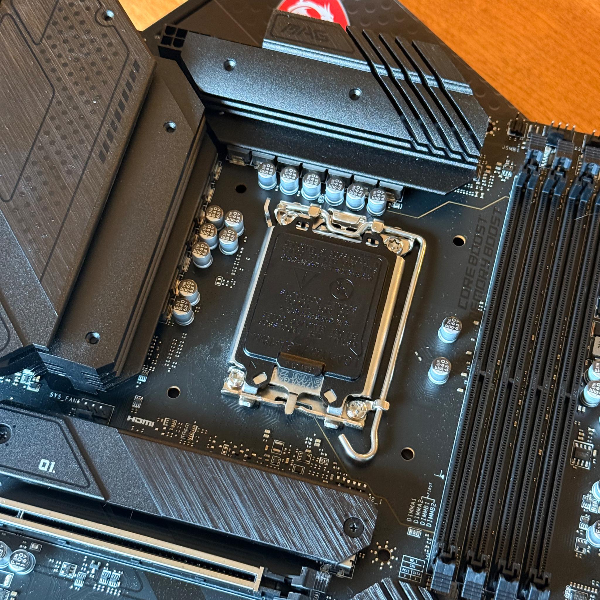 Great Condition ATX MSI MAG B660 LGA 1700 DDR4 Motherboard