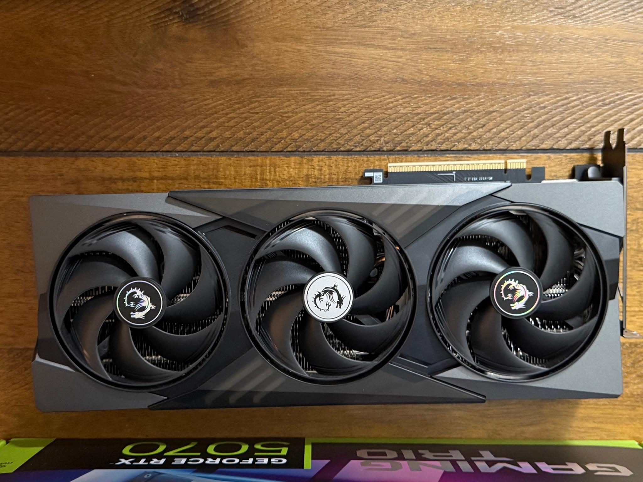 MSI GeForce RTX 5070 12G GAMING TRIO OC