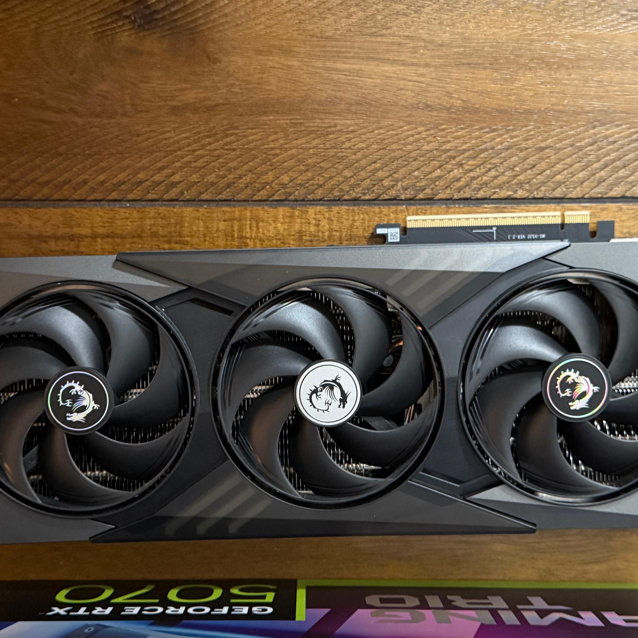 MSI GeForce RTX 5070 12G GAMING TRIO OC