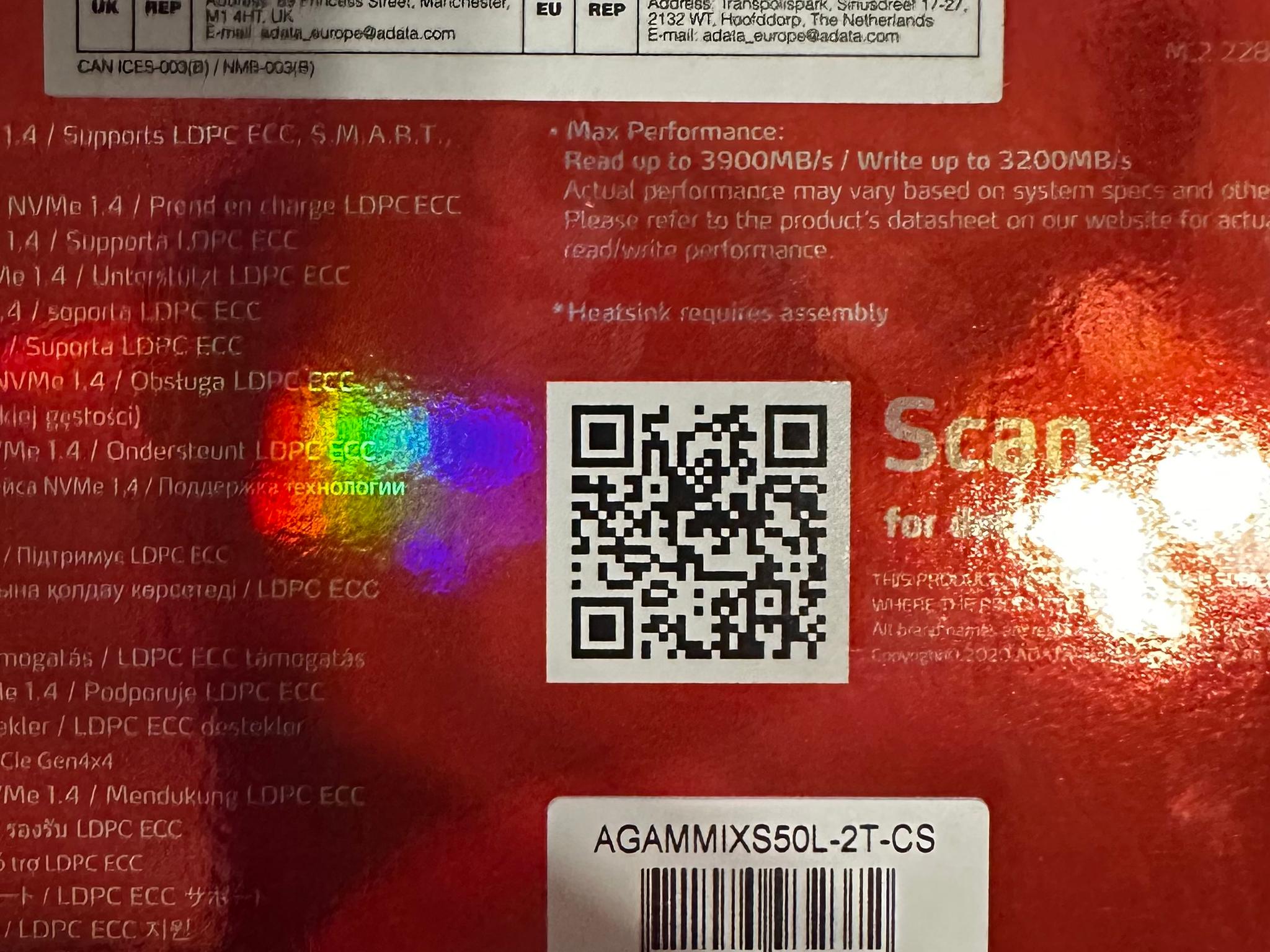 ADATA XPG GAMMIX S50 Lite 2TB - Image 2