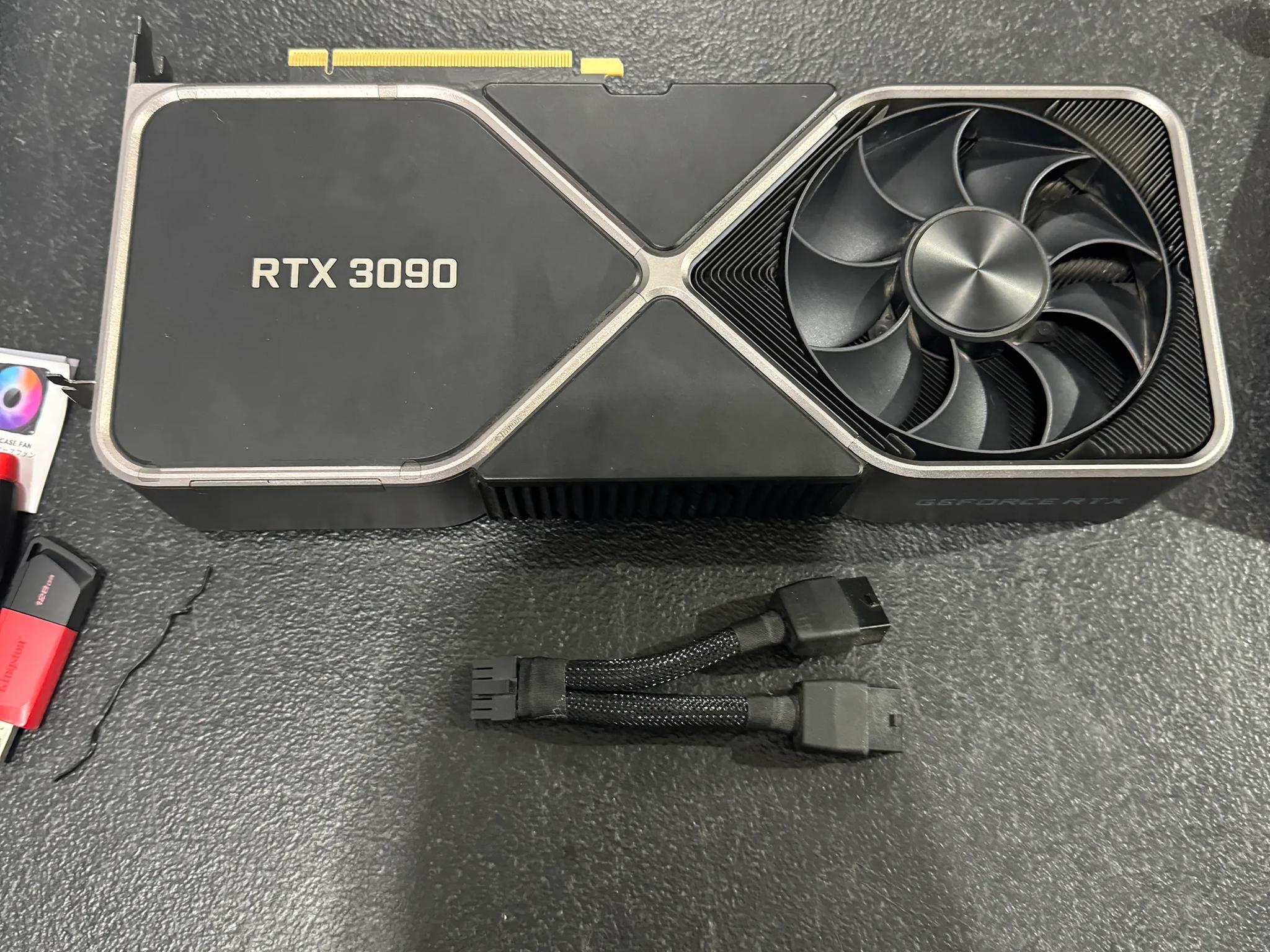 RTX 3090 24GB Founders Edition W/Adapter