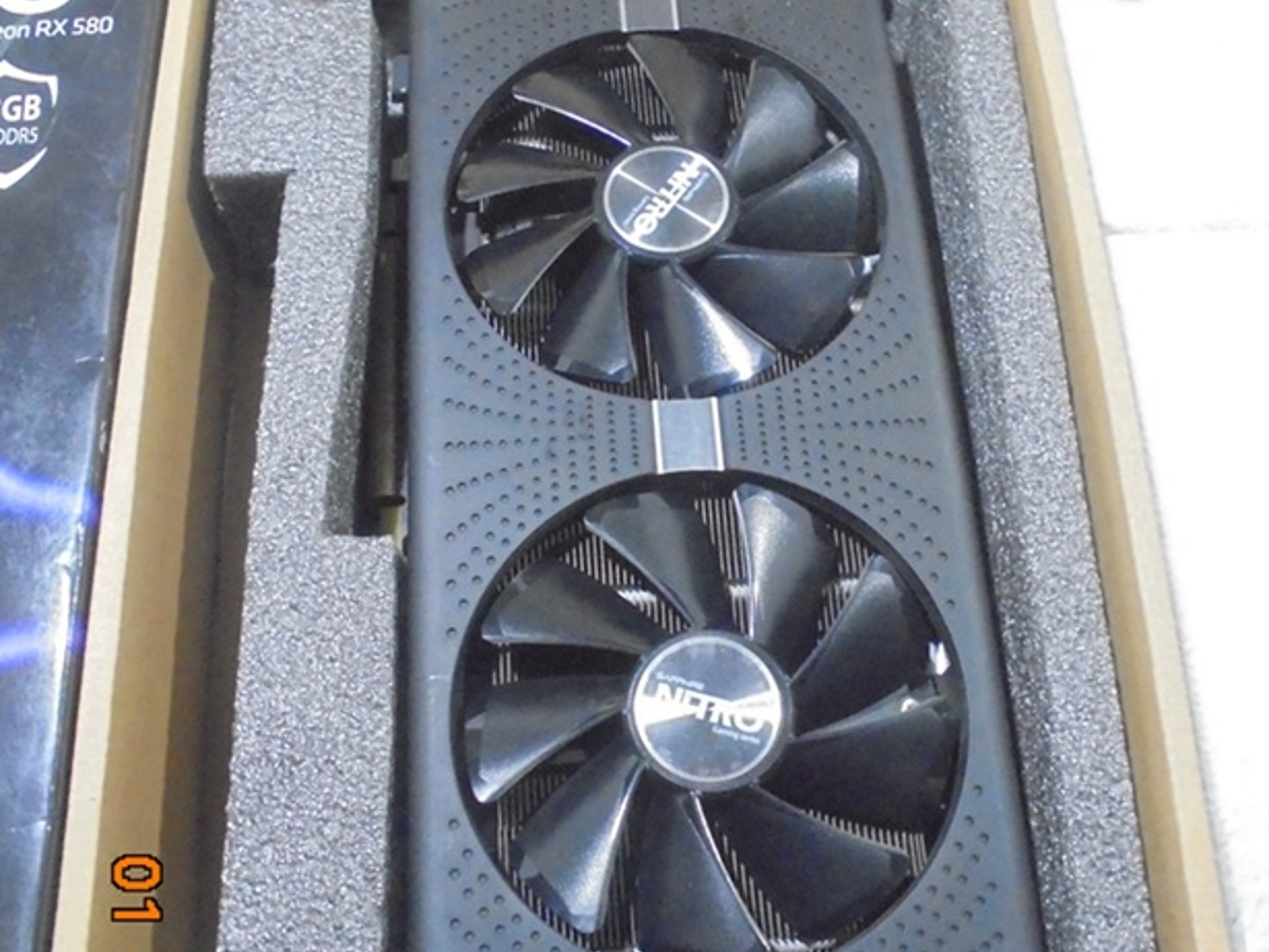 Sapphire Nitro+ RX 580 OC 8GB Dual Bios/LED/Good Condition/Like New