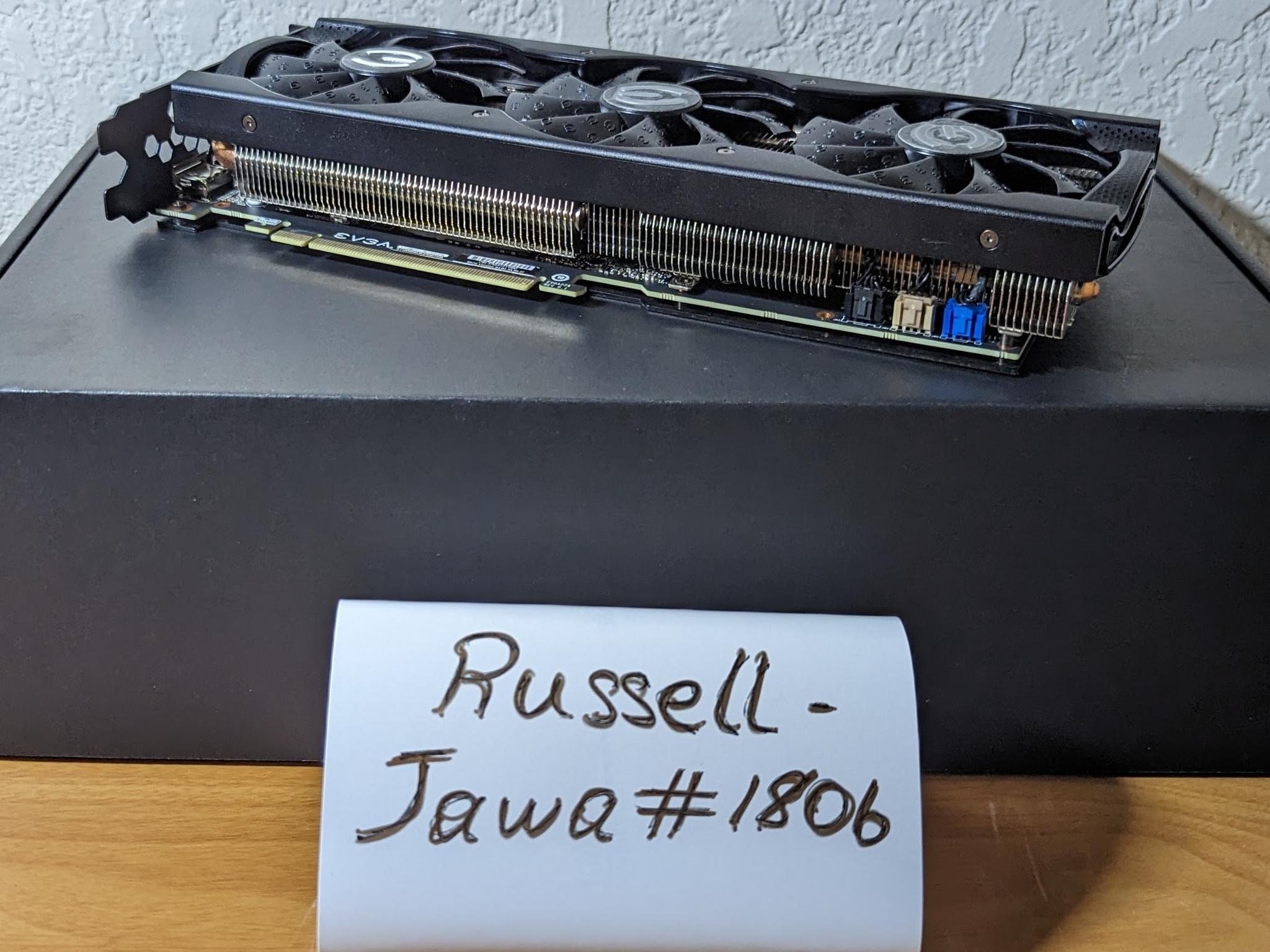 RTX 3070 EVGA XC3 8Gb in Great Condition For Sale
