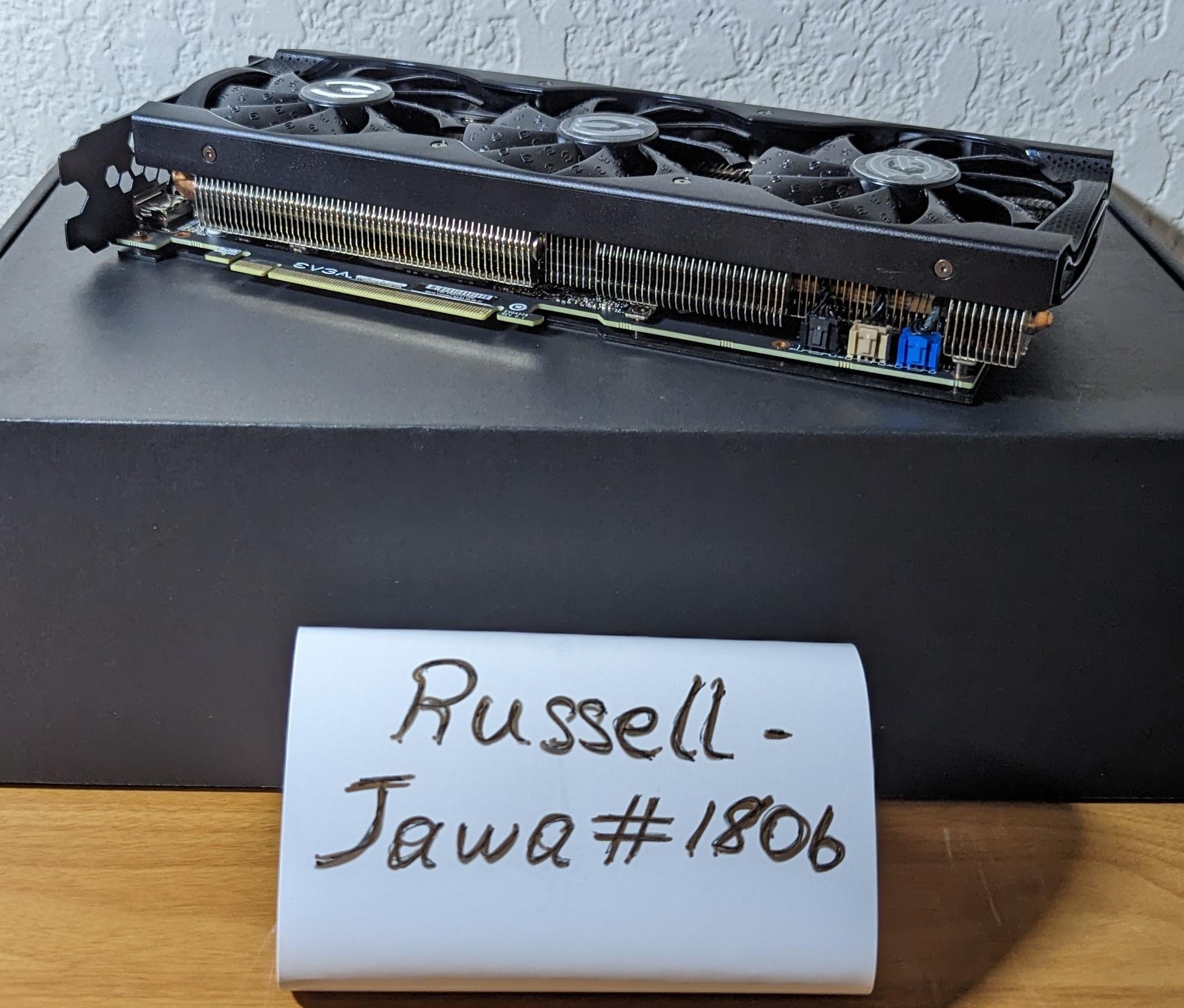 RTX 3070 EVGA XC3 8Gb in Great Condition For Sale