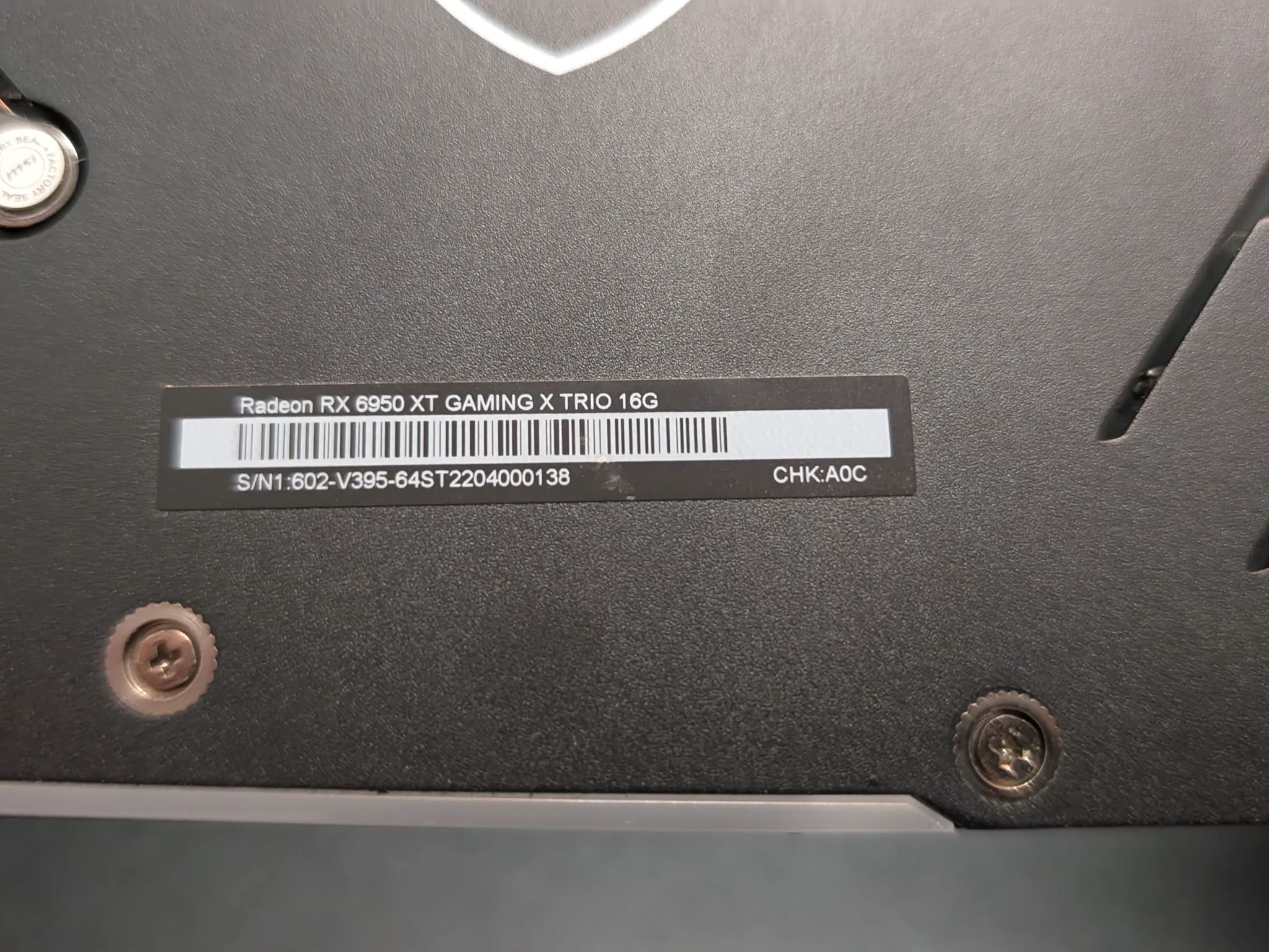 MSI RX 6950 XT Gaming X TRIO 16G
