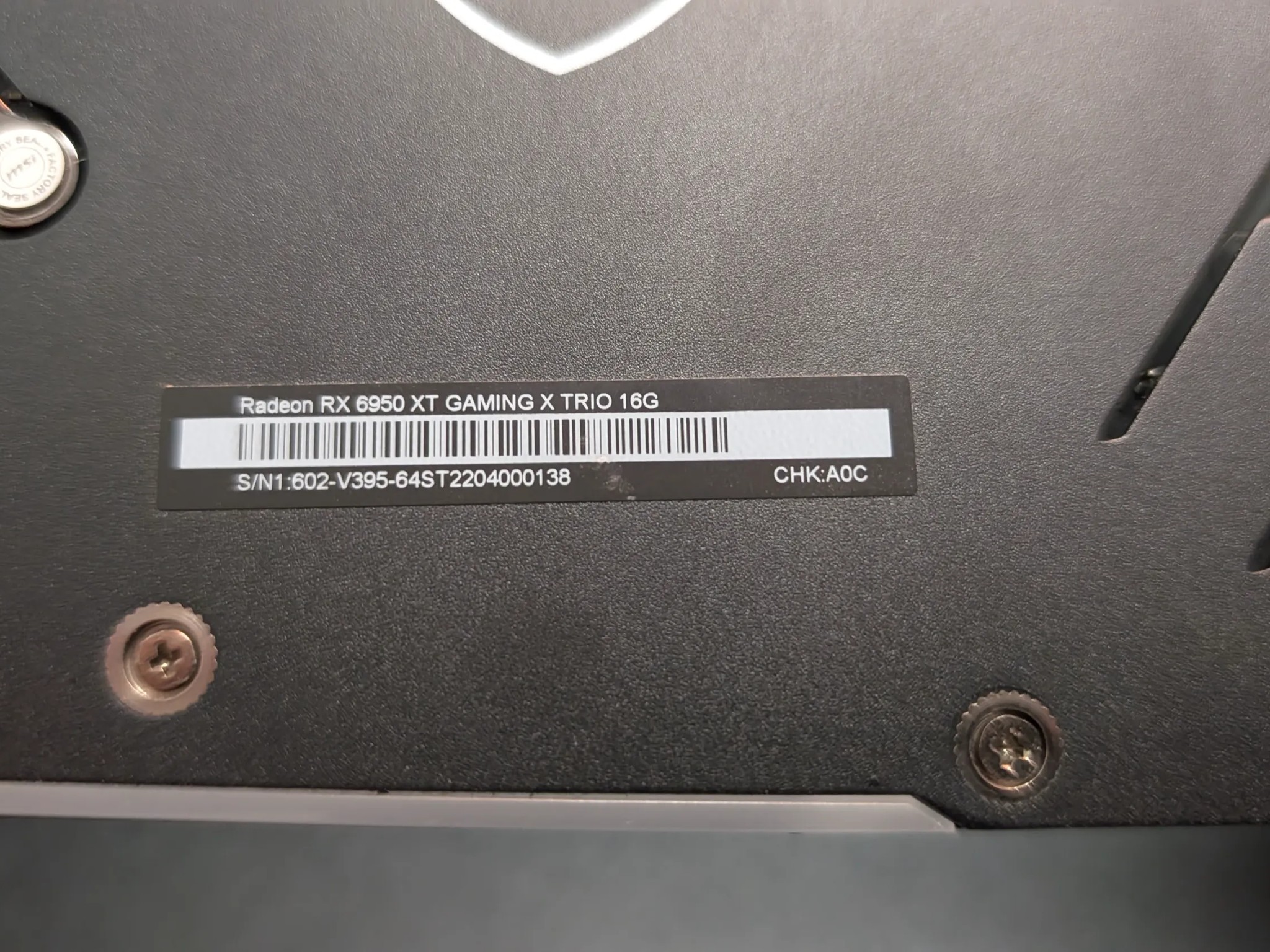 MSI RX 6950 XT Gaming X TRIO 16G
