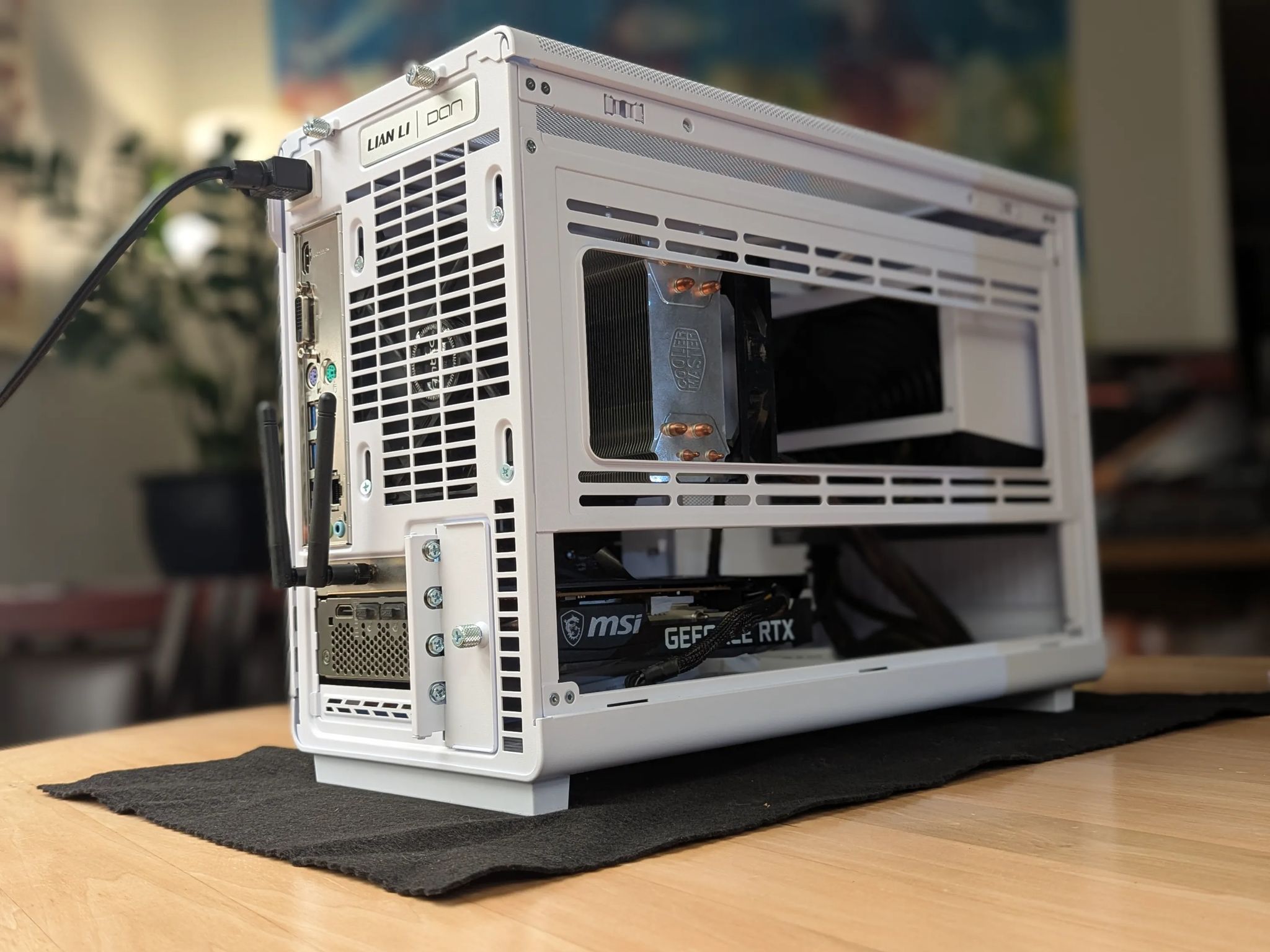 Glacier Forge ❄️ 3060 Ti | Ryzen 5600X | 16GB RAM | 1TB NVMe | WiFi & Windows 11 | MicroATX PC