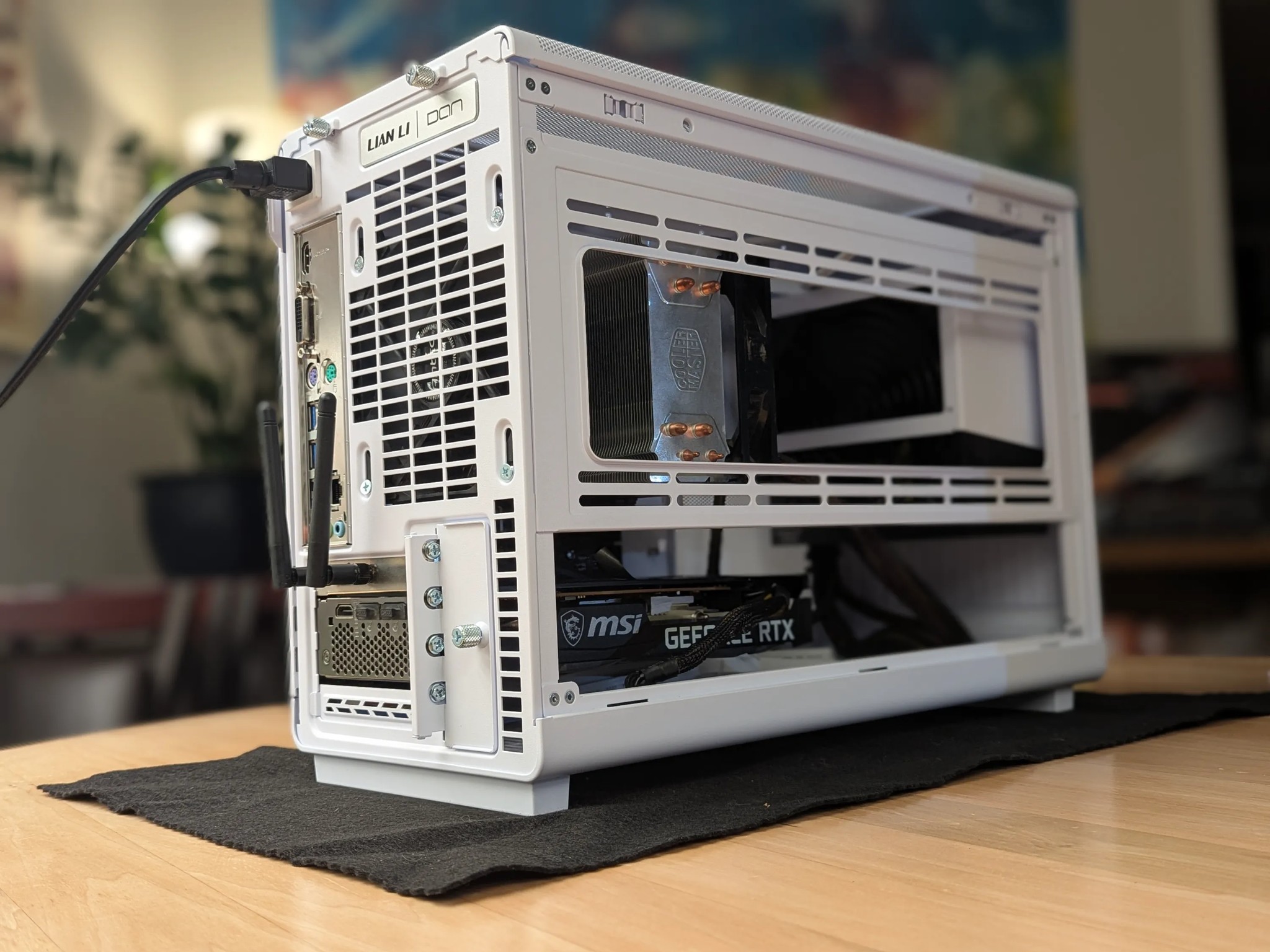 Glacier Forge ❄️ 3060 Ti | Ryzen 5600X | 16GB RAM | 1TB NVMe | WiFi & Windows 11 | MicroATX PC