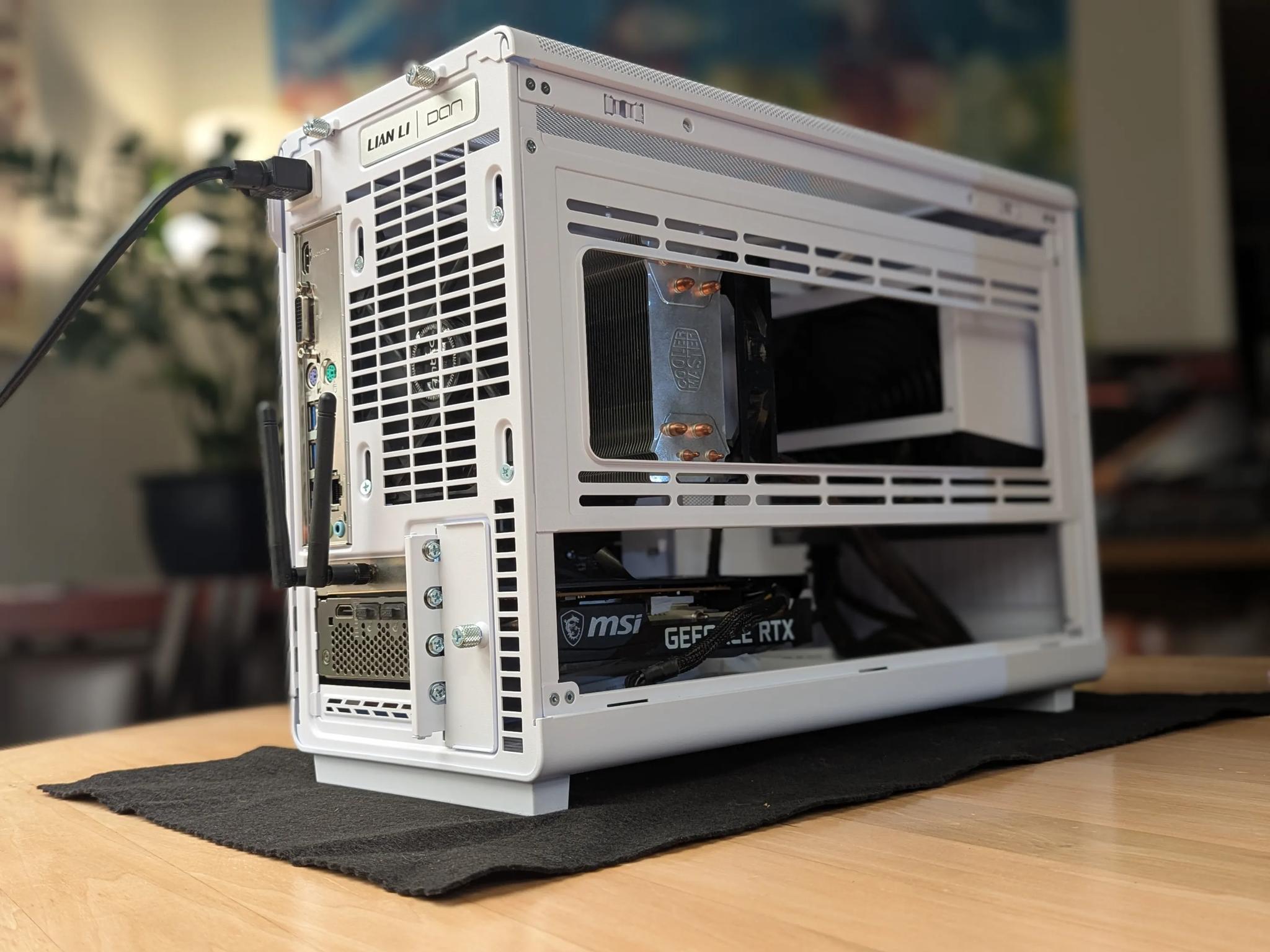 Glacier Forge ❄️ 3060 Ti | Ryzen 5600X | 16GB RAM | 1TB NVMe | WiFi & Windows 11 | MicroATX PC