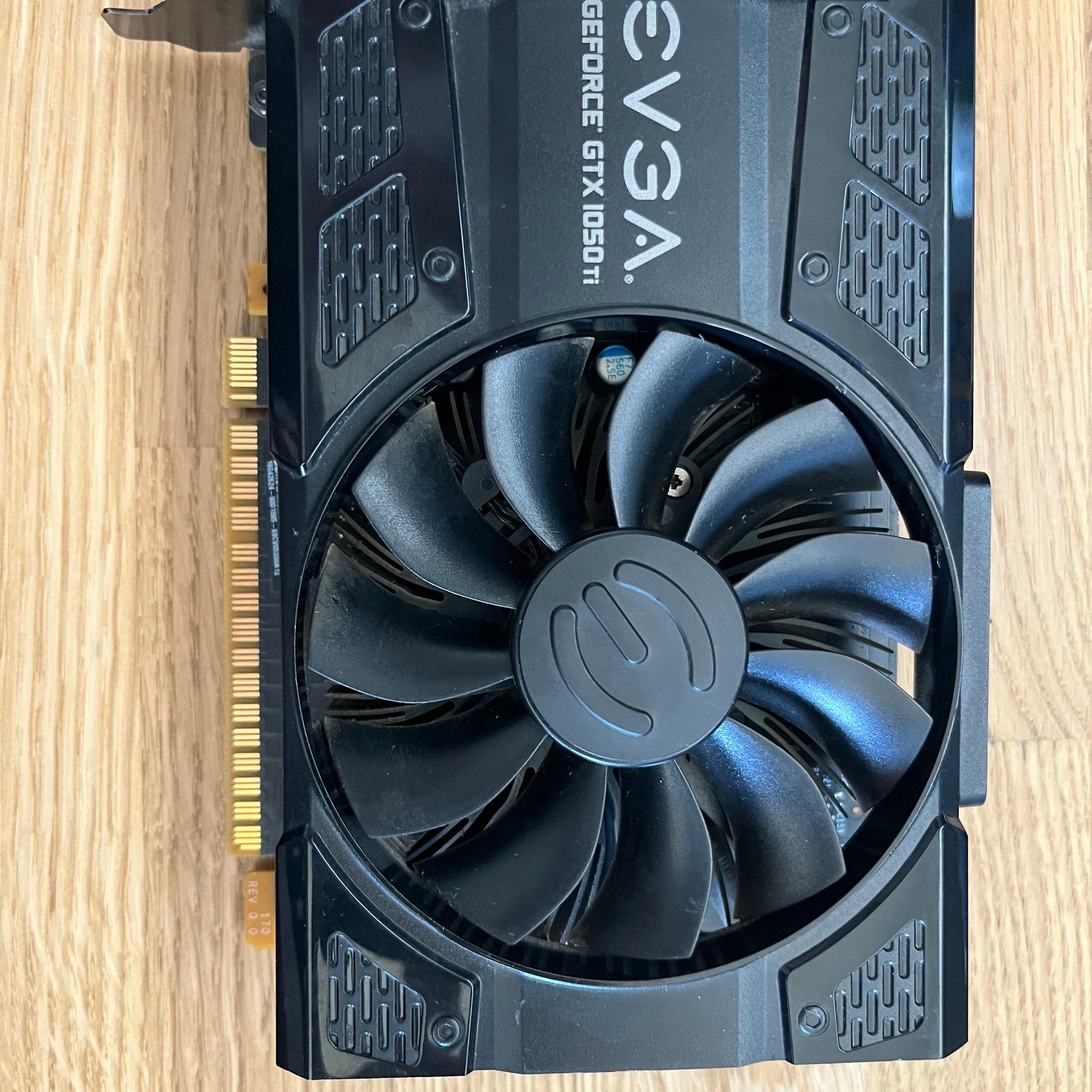 GeForce GTX 1050 Ti 4gb EVGA SC GAMING