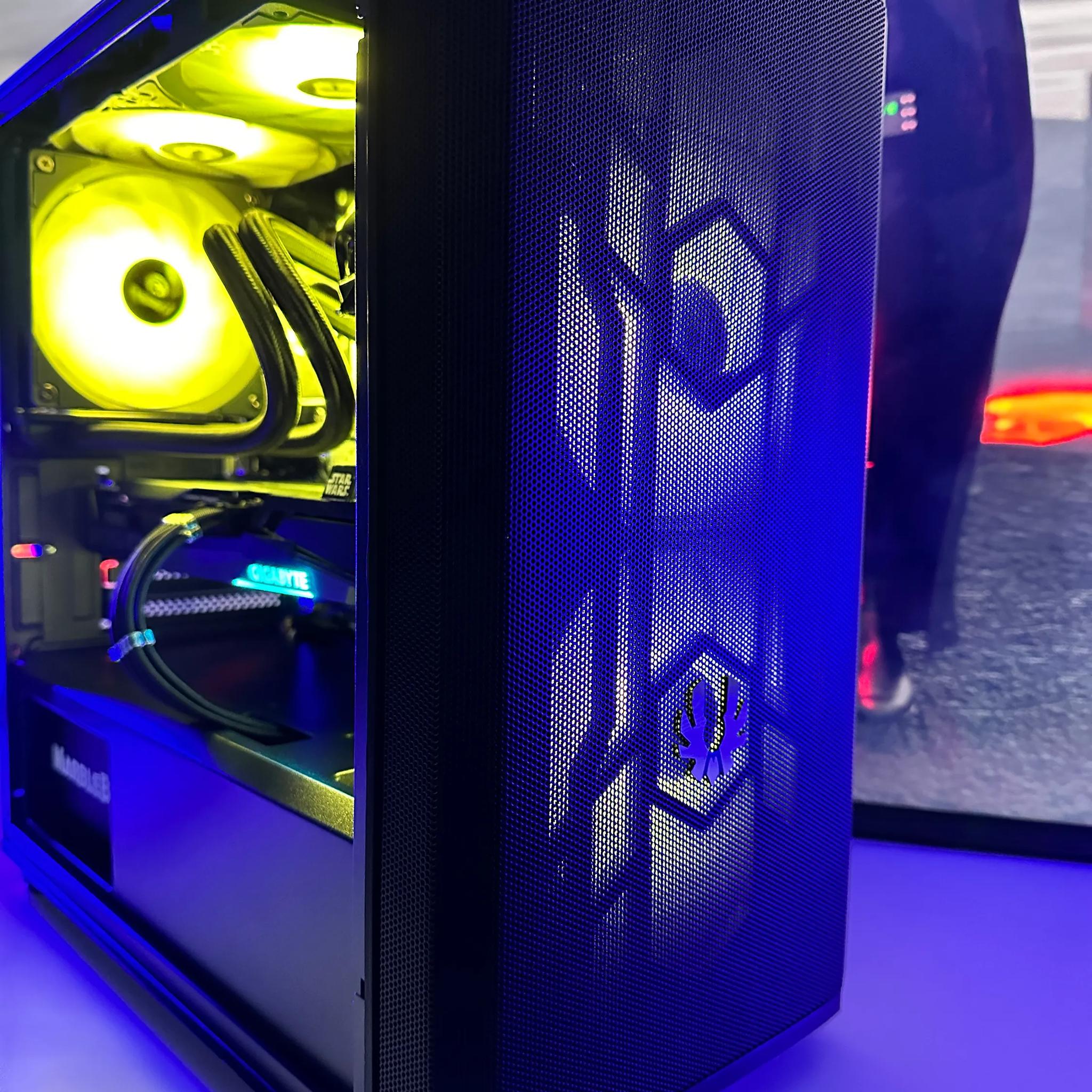 🌌🔫Darth Vader🌌🔫-Gaming PC-Nvidia RTX 3060 12GB-Intel i5 12400 6Cores-32GB DDR4 -1TB NVME