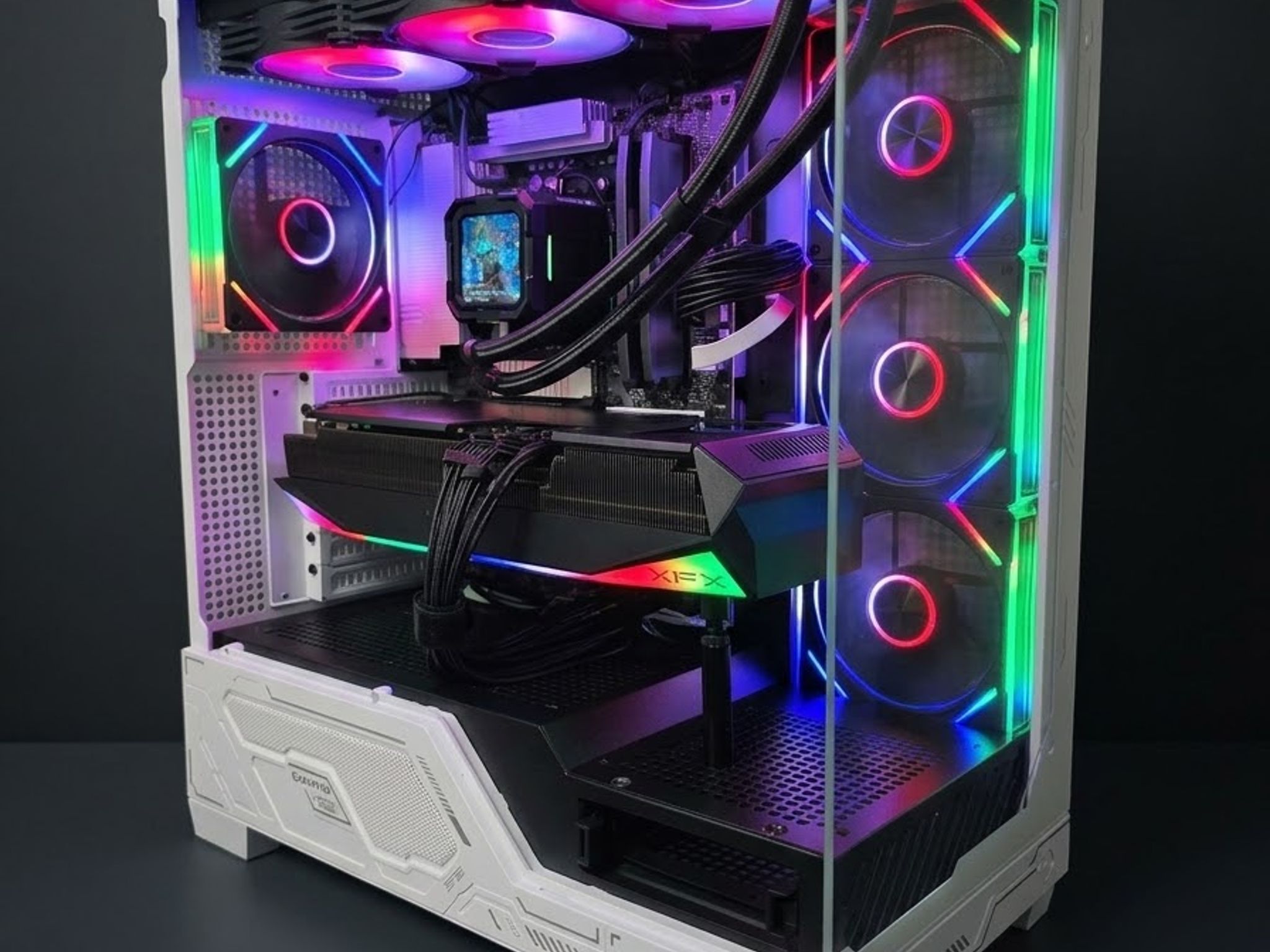 RX 9070 XT-Ryzen 7 9800x3d-32GB DDR5 6000-2TB(1+1) NVME Gaming PC