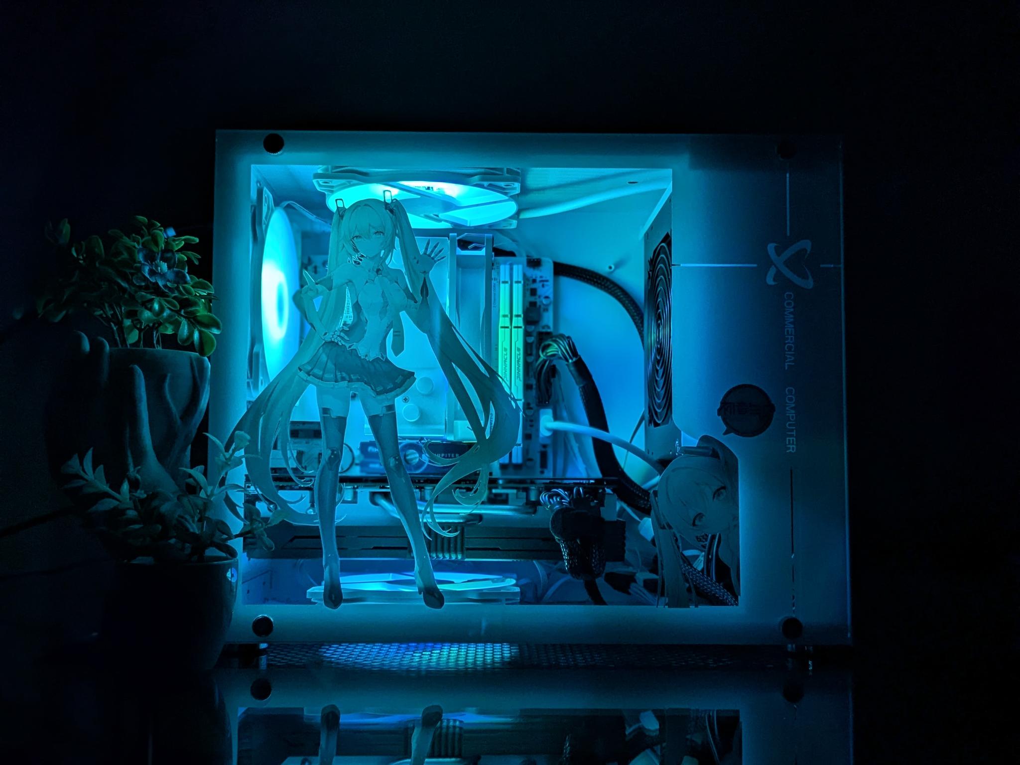 The Hatsune Miku 1080p High Settings Portable Gaming PC | Ryzen 5 | RX 5700XT
