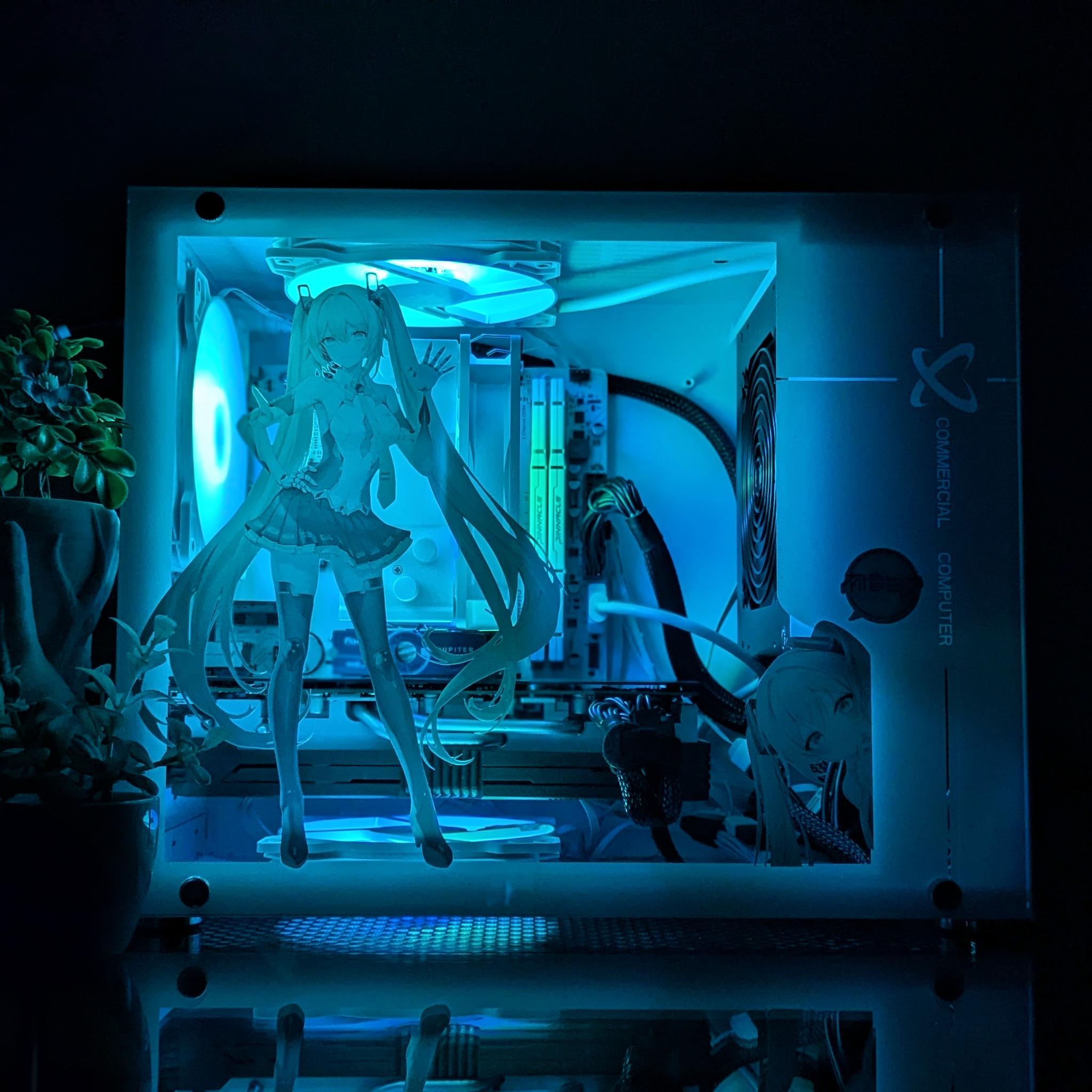 The Hatsune Miku 1080p High Settings Portable Gaming PC | Ryzen 5 | RX 5700XT