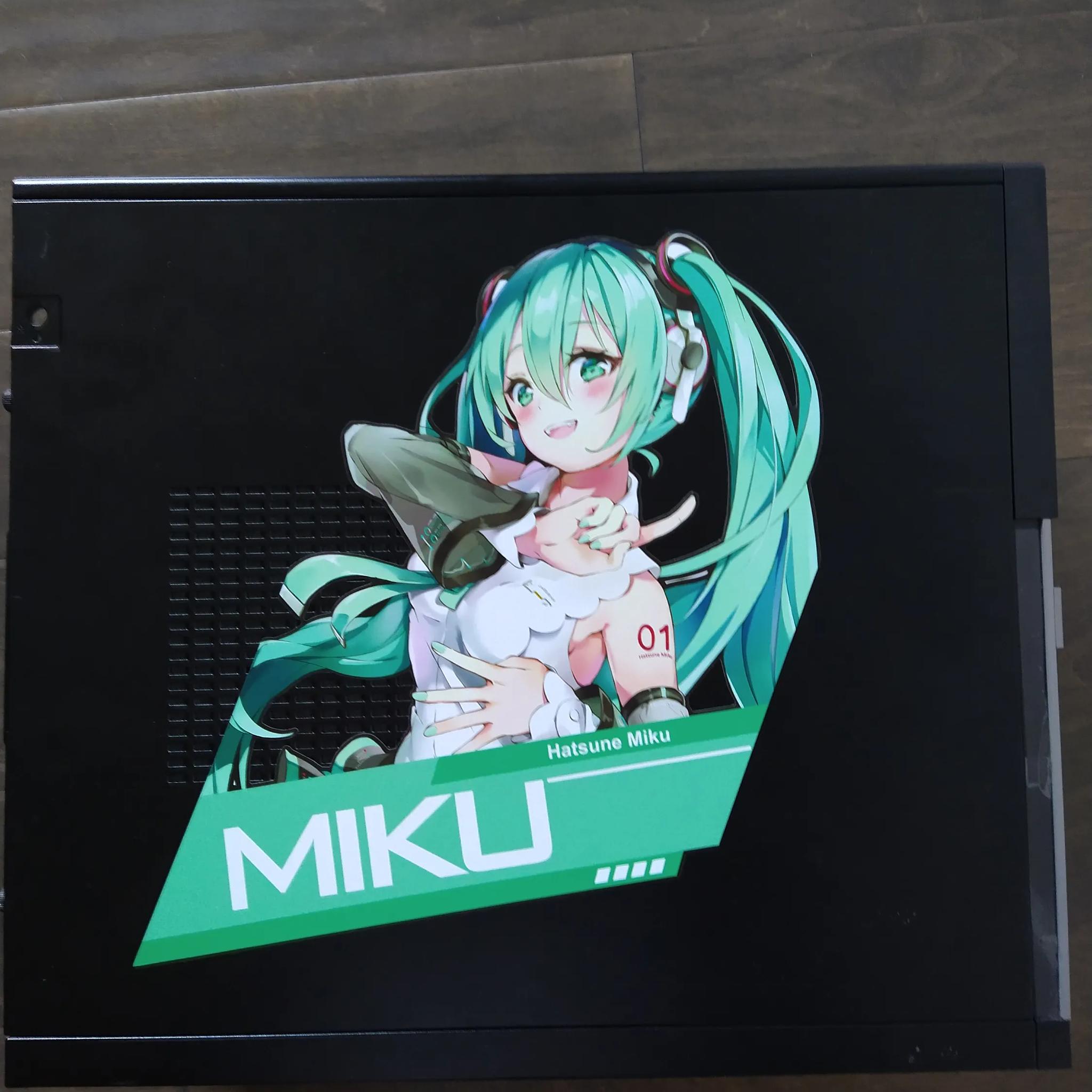 Hatsune Miku Budget Gaming PC (i3-4160 + GTX 1060) - 8GB Ram - 496 GB SSD - Windows 10