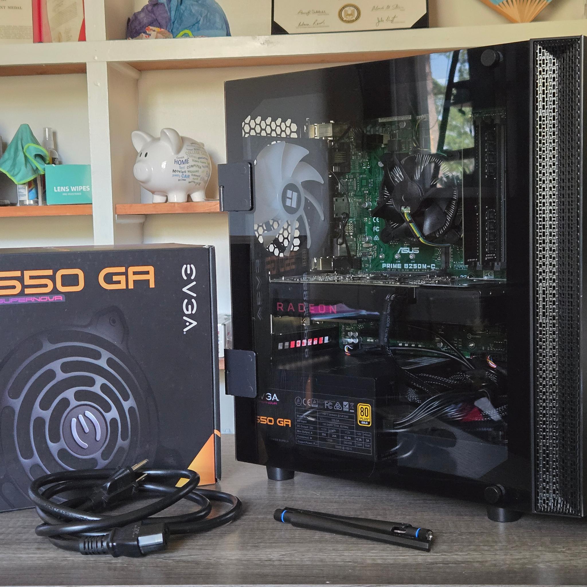 Ultra Budget Gaming PC | i5 7400 | RX 480 4GB | 16GB | 120GB + 500GB | ARGB | Wi-Fi + BT