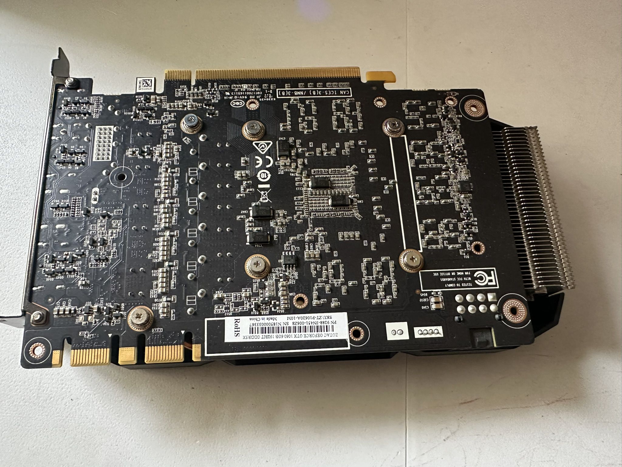 ZOTAC GeForce GTX 1060 6GB