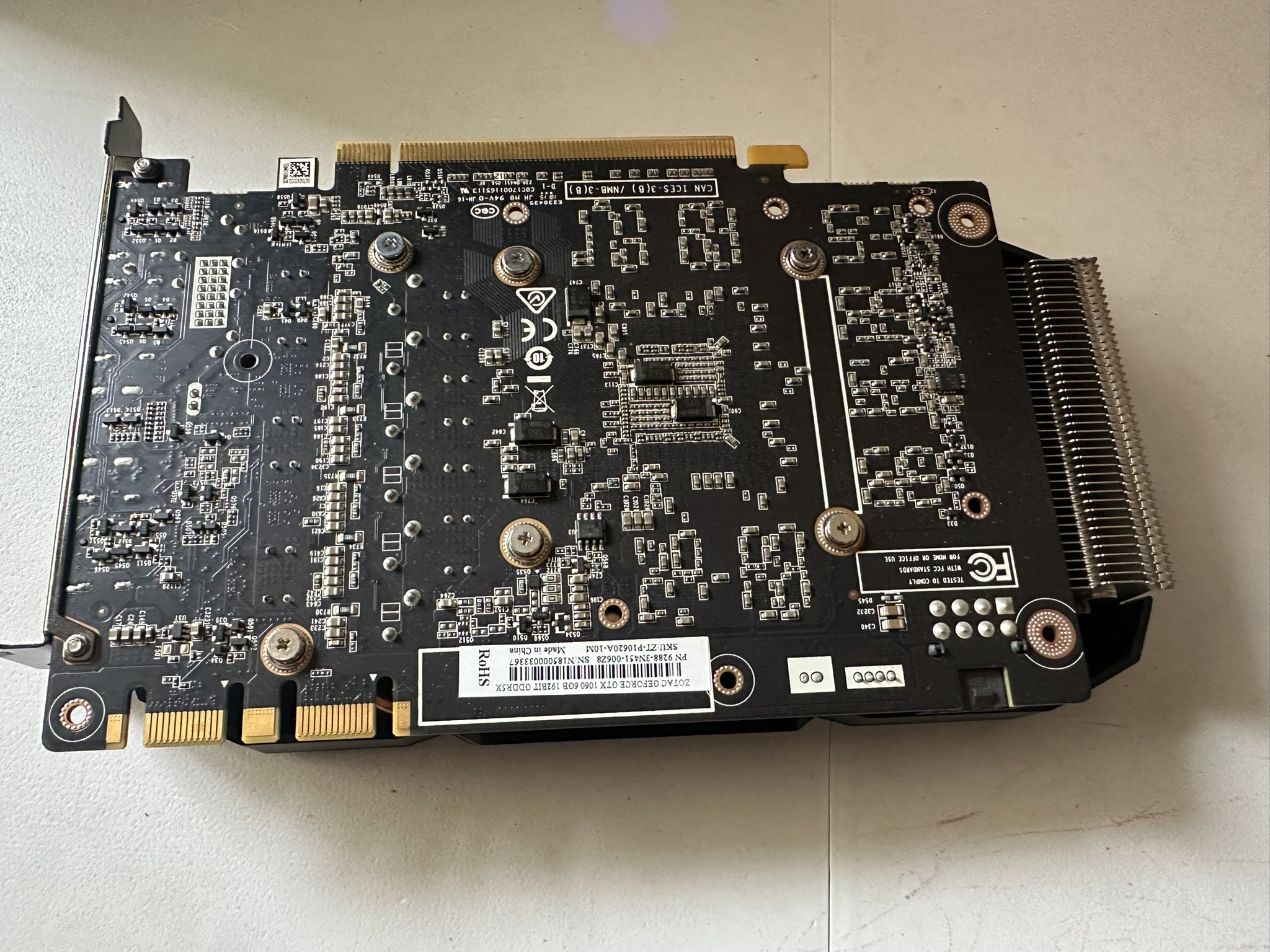 ZOTAC GeForce GTX 1060 6GB