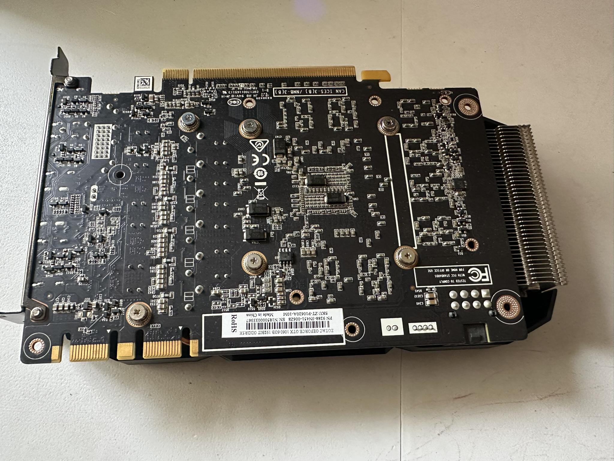 ZOTAC GeForce GTX 1060 6GB