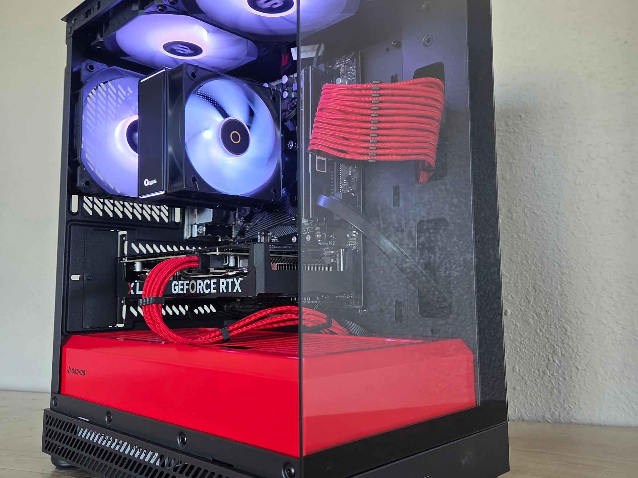 🔴 Crimson Eclipse | RTX 4060 Gaming PC 🔴