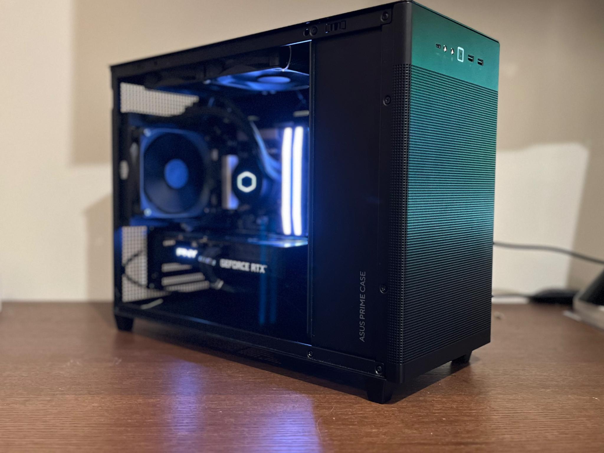 Intel i7 13700F | RTX 3060 Ti | Midnight Moon ⚫️🌙 Gaming PC