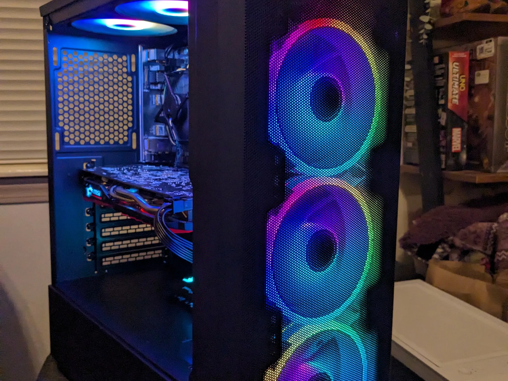 FREE SHIP || "RGBeam" || i5-7600, 16GB RAM, RX 470 8GB, 480GB SSD, Win11, WiFi