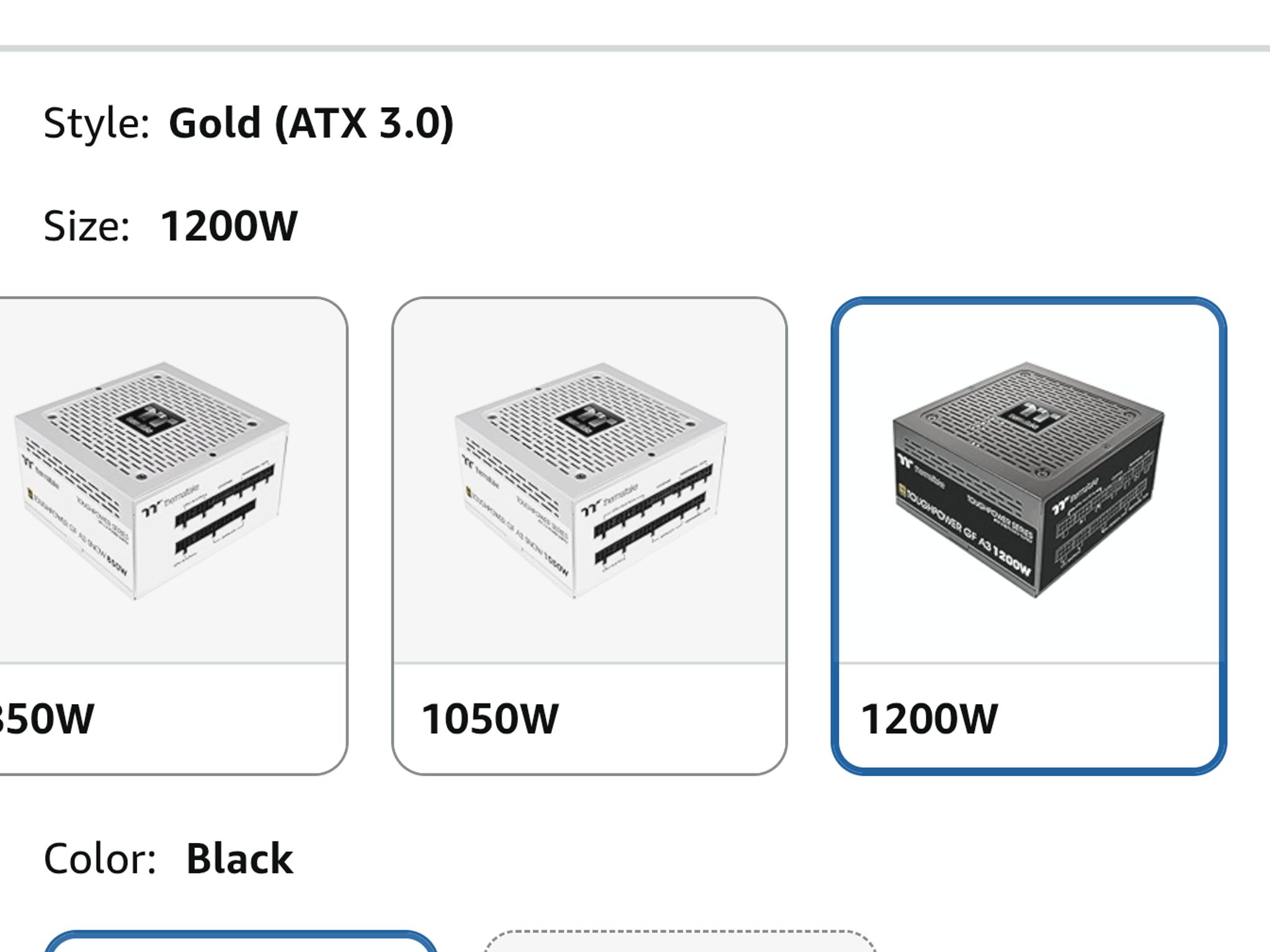 Thermaltake Toughpower GF3 1200W