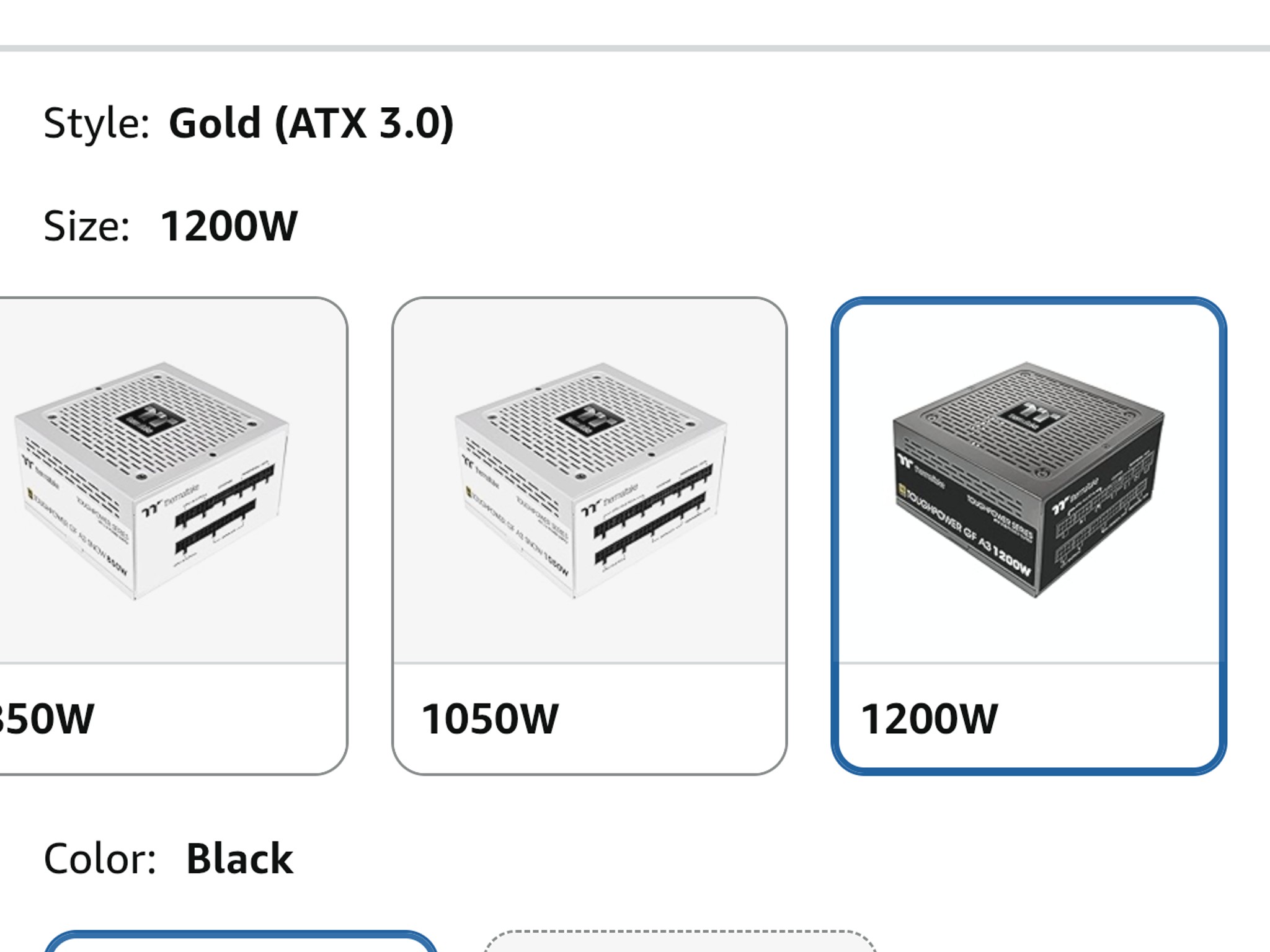 Thermaltake Toughpower GF3 1200W