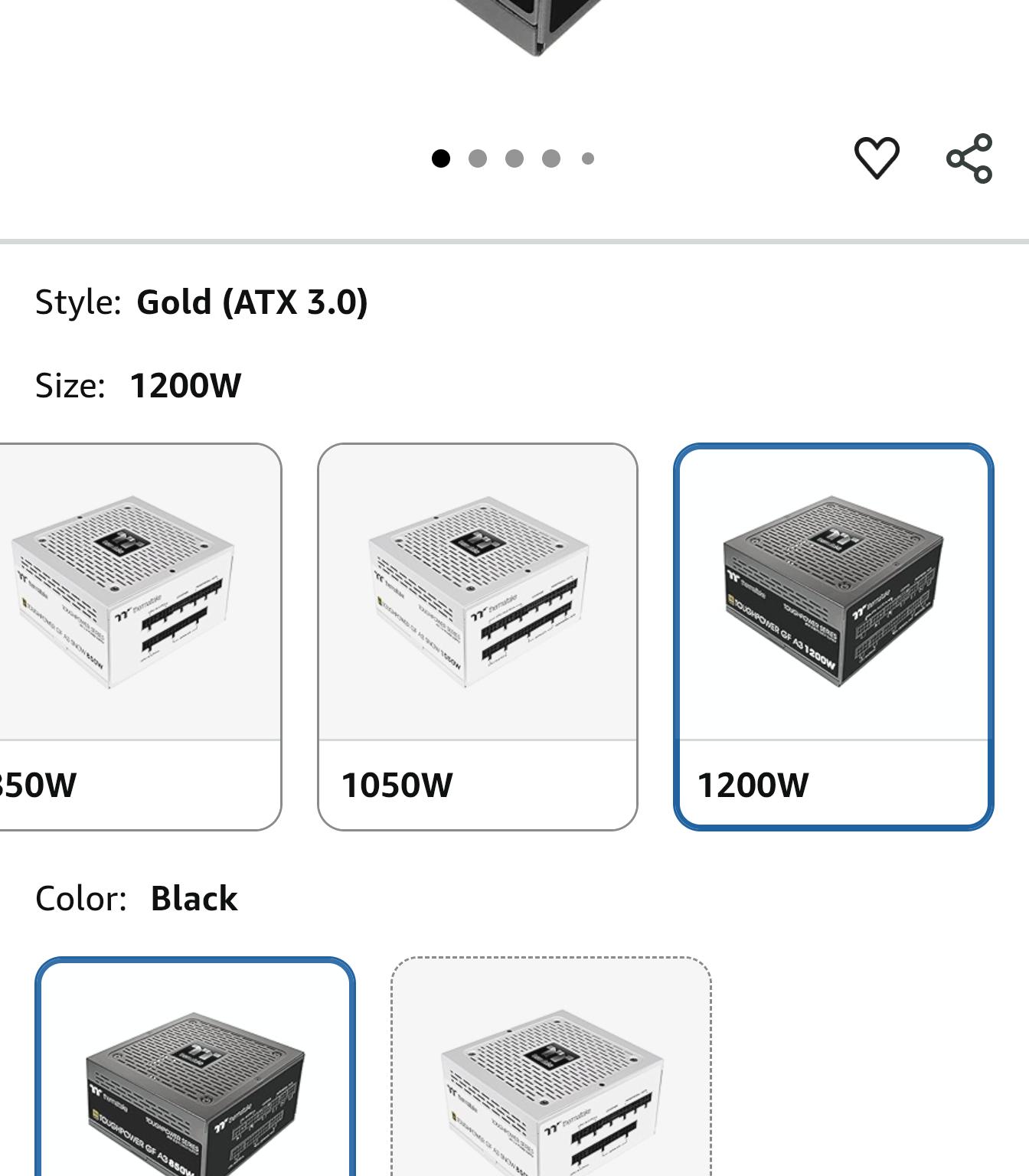 Thermaltake Toughpower GF3 1200W