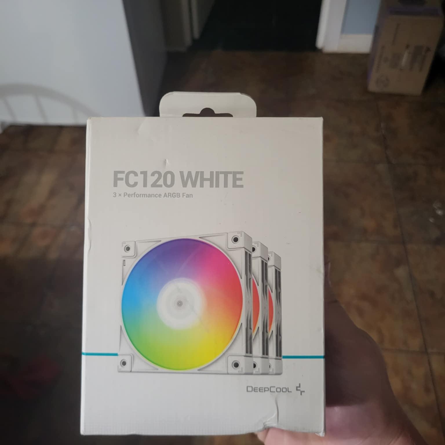Deepcool FC120 White ARGB Fan 3-pack